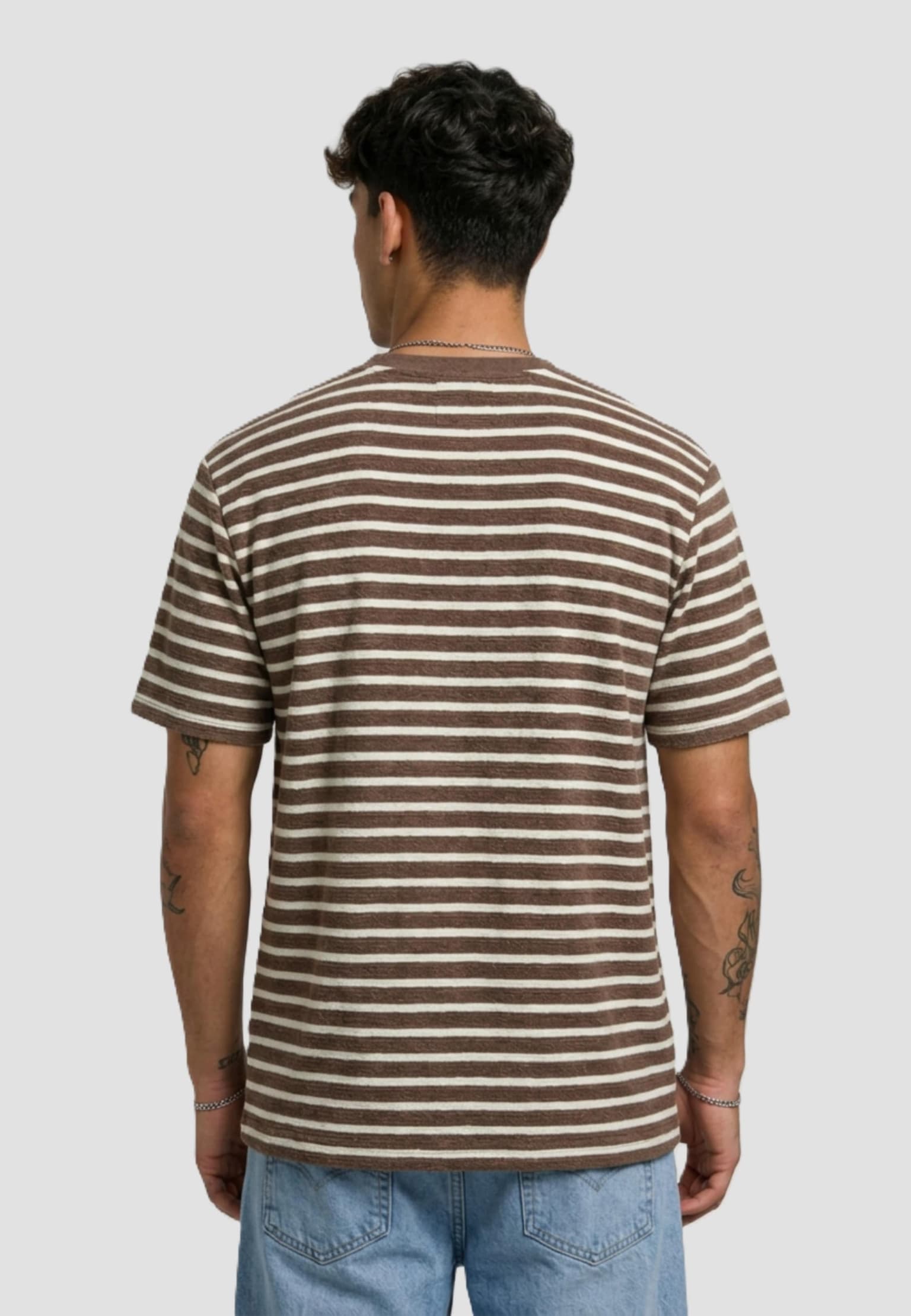 Dstrezzed Louie Stripe Tee – Bild 2