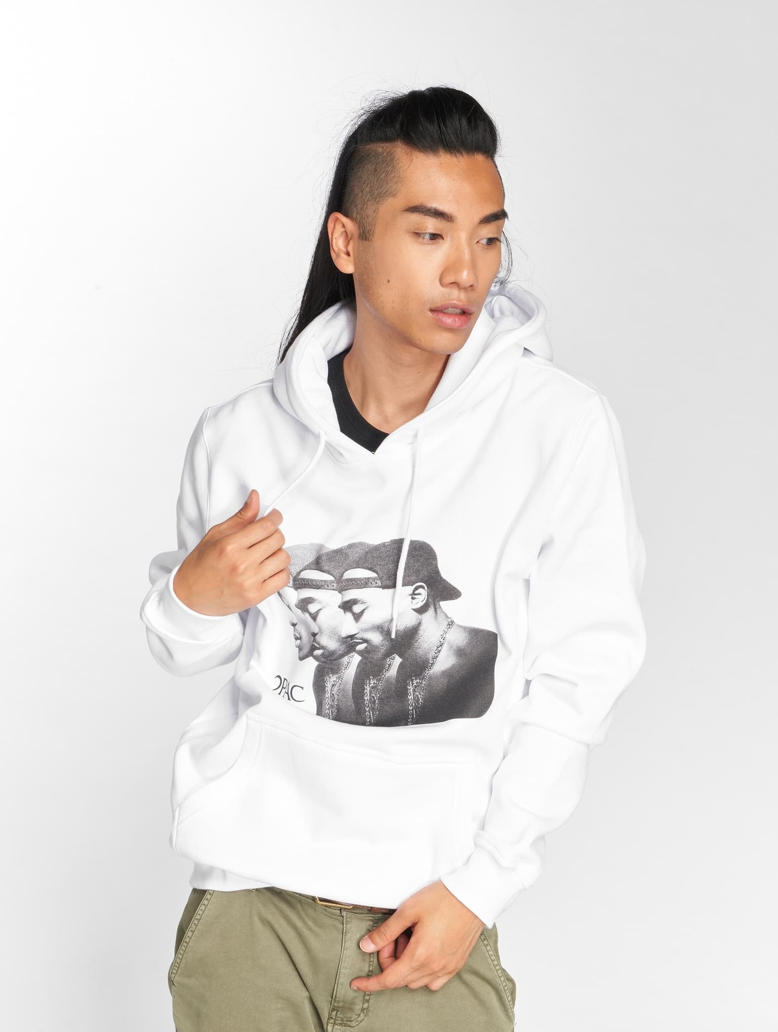 Merchcode 2Pac Faces Hoody – Bild 2
