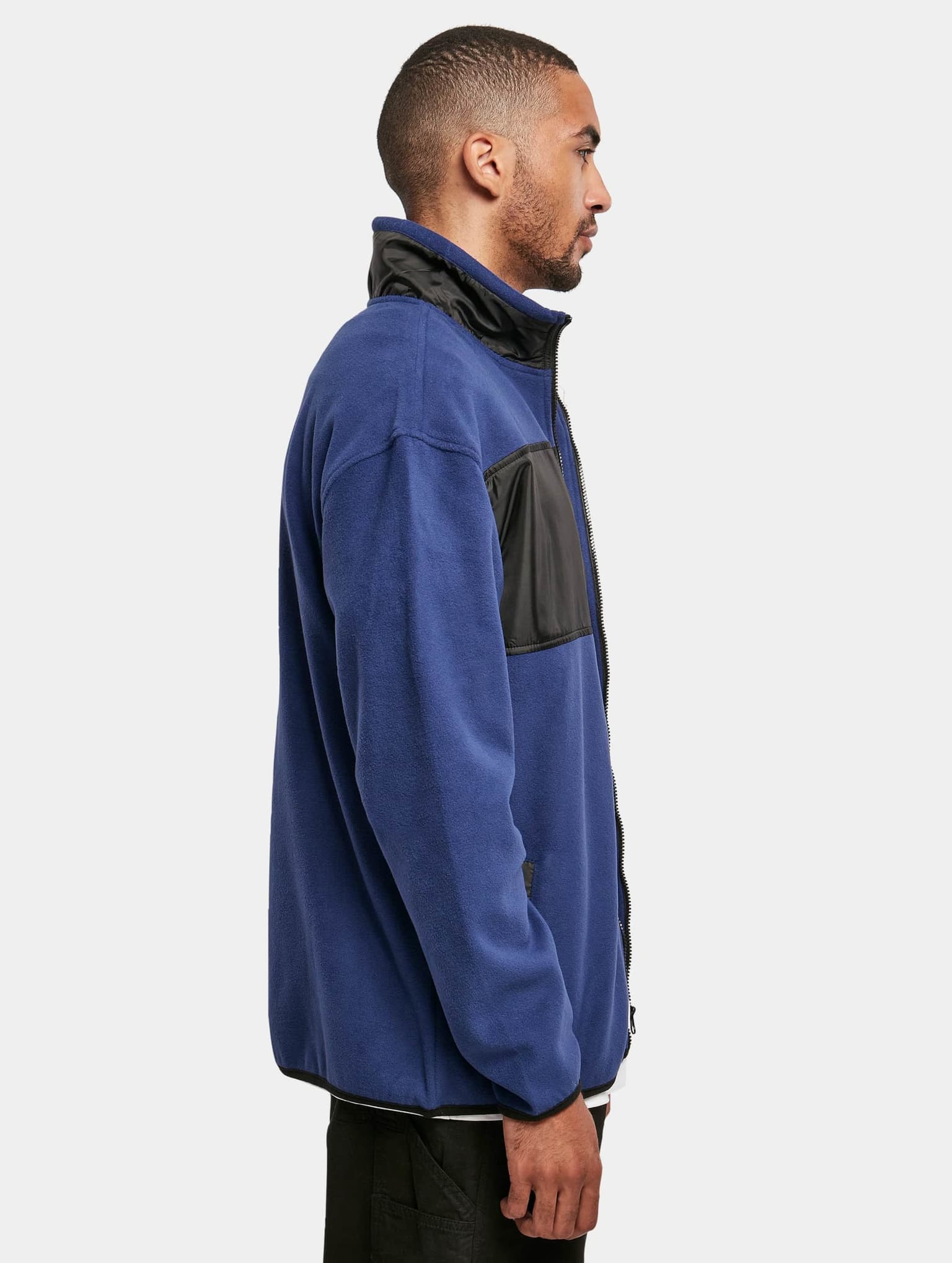 Urban Classics Patched Micro Fleece Jacket – Bild 3