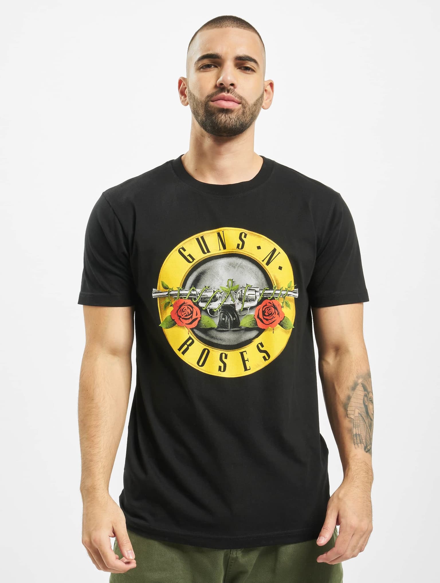 Merchcode Guns n' Roses Logo Tee – Bild 3