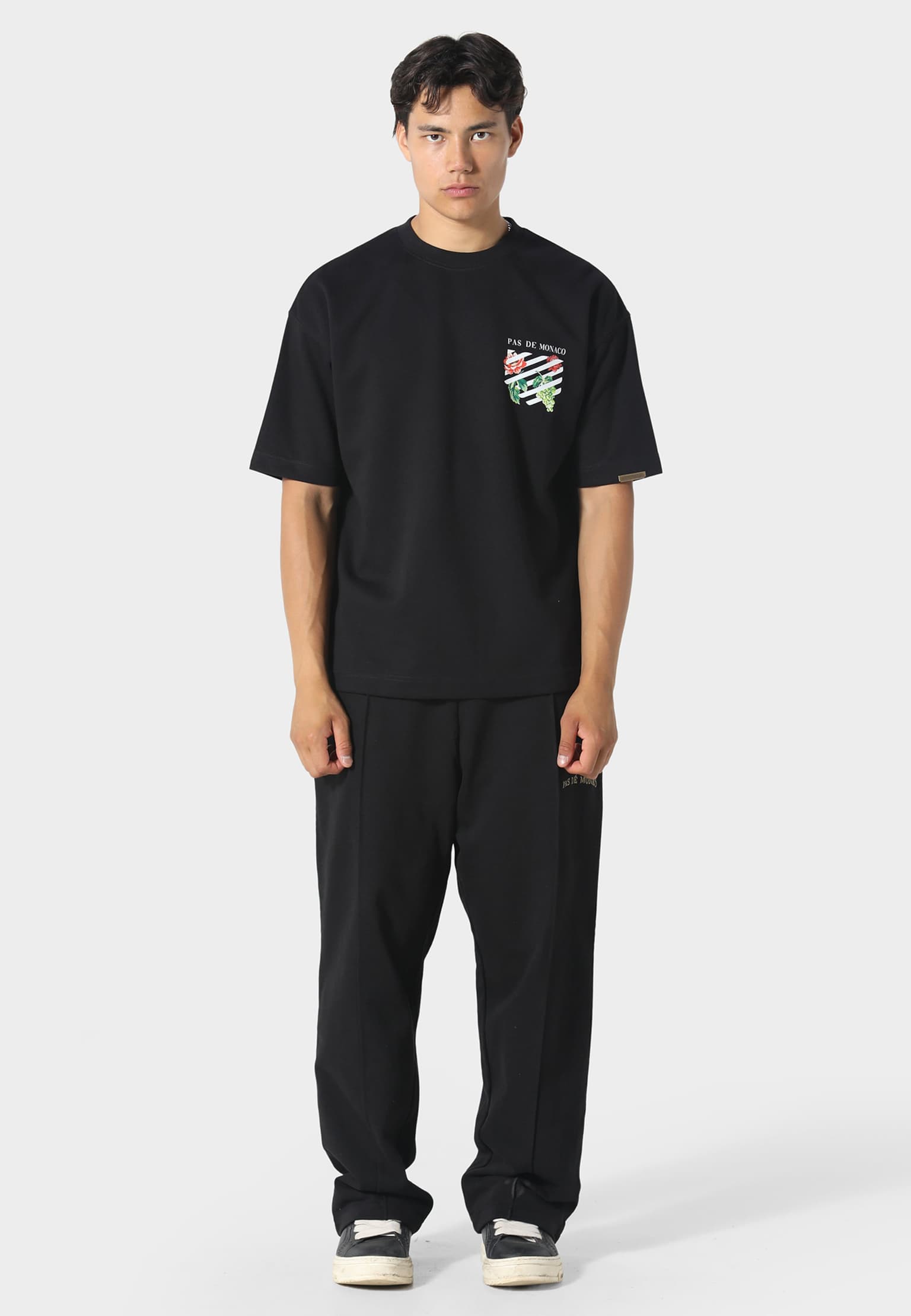 Pas De Monaco FLORAL LINE T-SHIRT – Bild 3