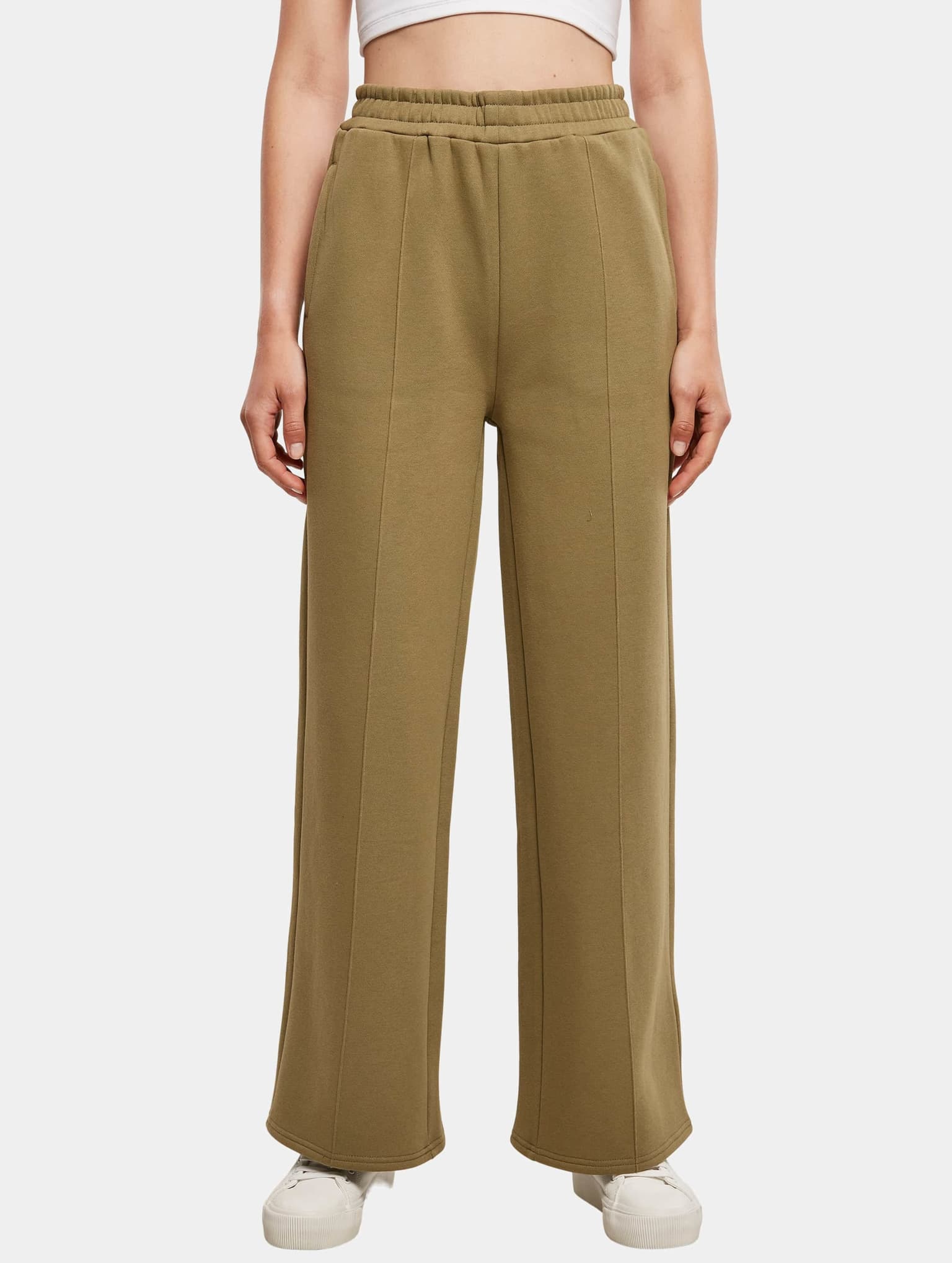 Urban Classics Ladies Straight Pin Tuck Sweat Pants – Bild 3