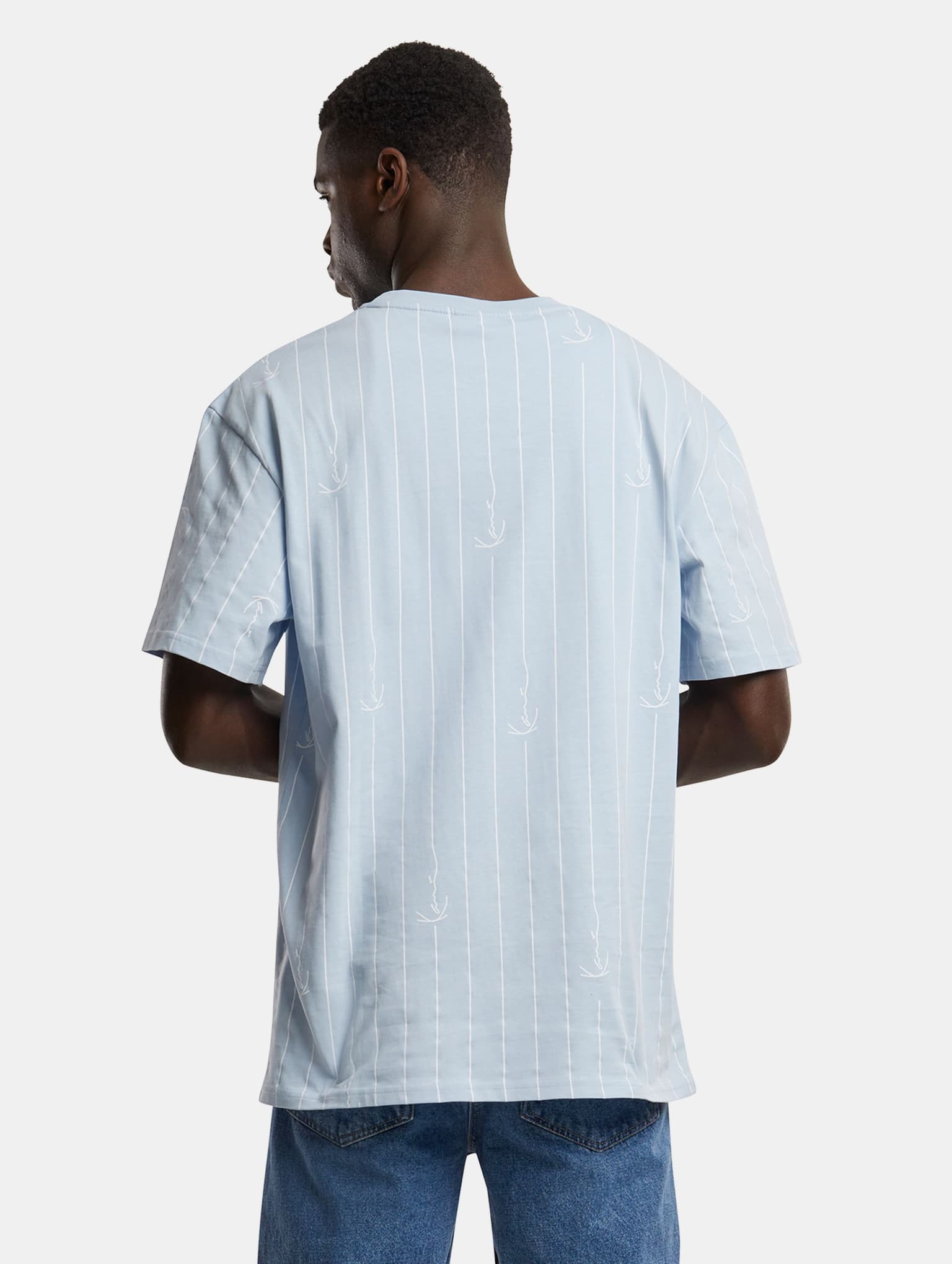 Karl Kani Small Signature Logo Prinstripe T-Shirt – Bild 2