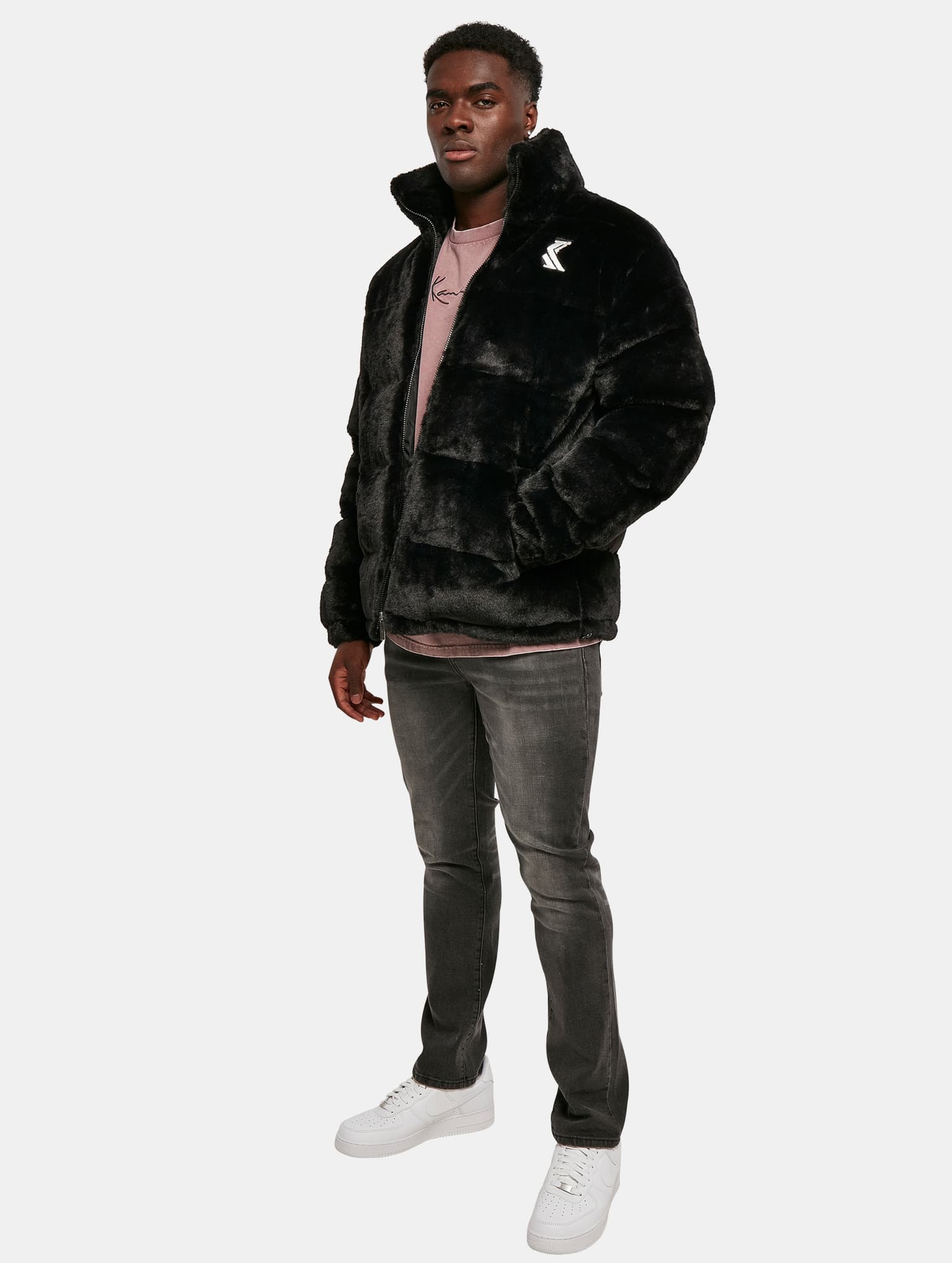Karl Kani OG Fake Fur Puffer Jacket – Bild 4