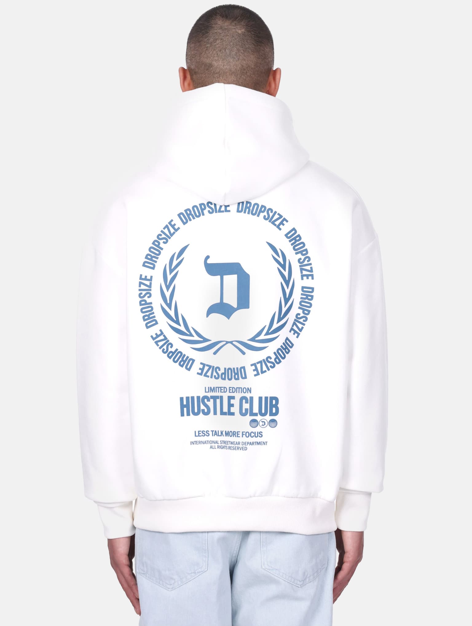 Dropsize HEAVY OVERSIZE HUSTLE CLUB HOODIE – Bild 2