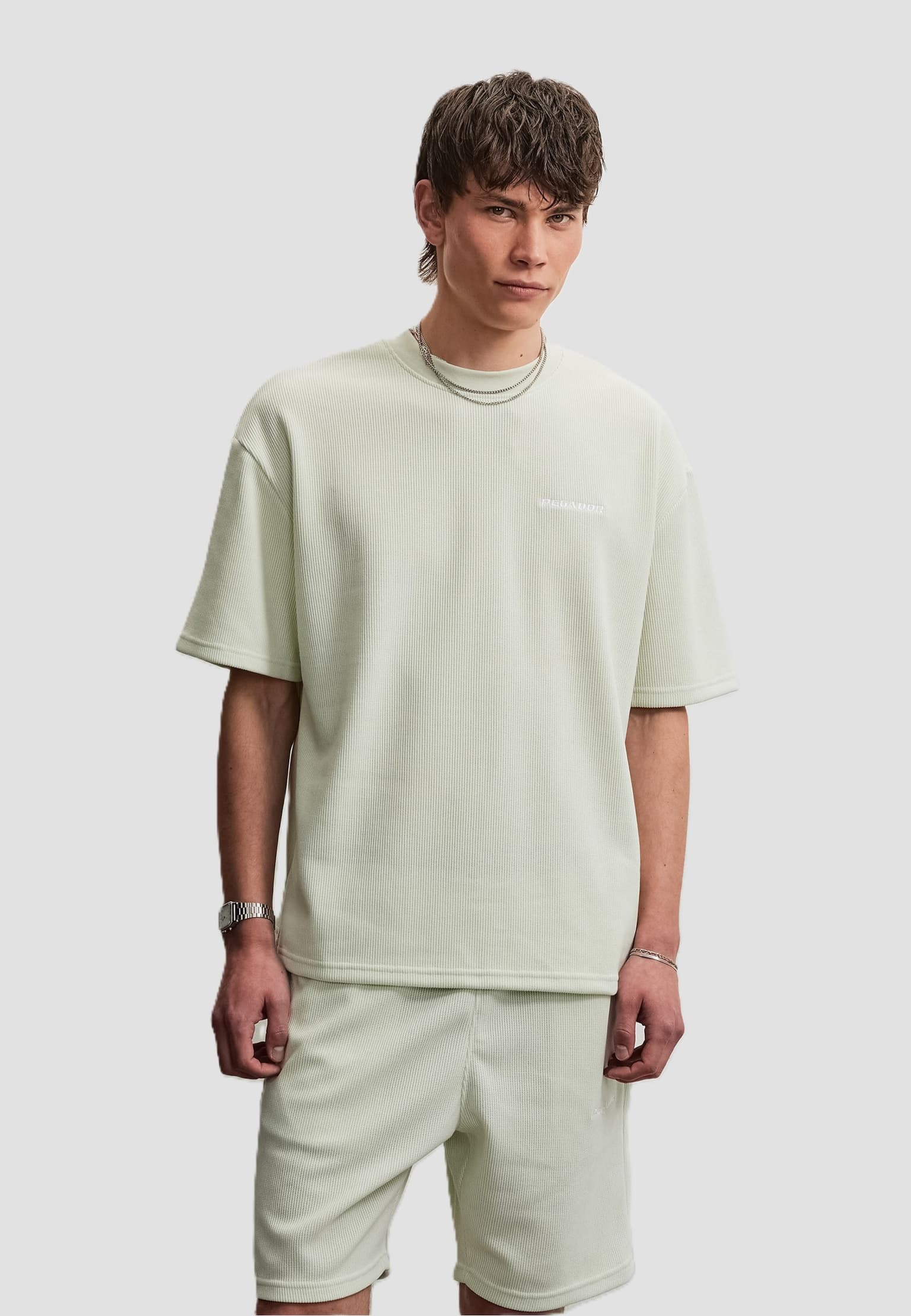 PEGADOR Lagos Oversized Soft Rib Tee