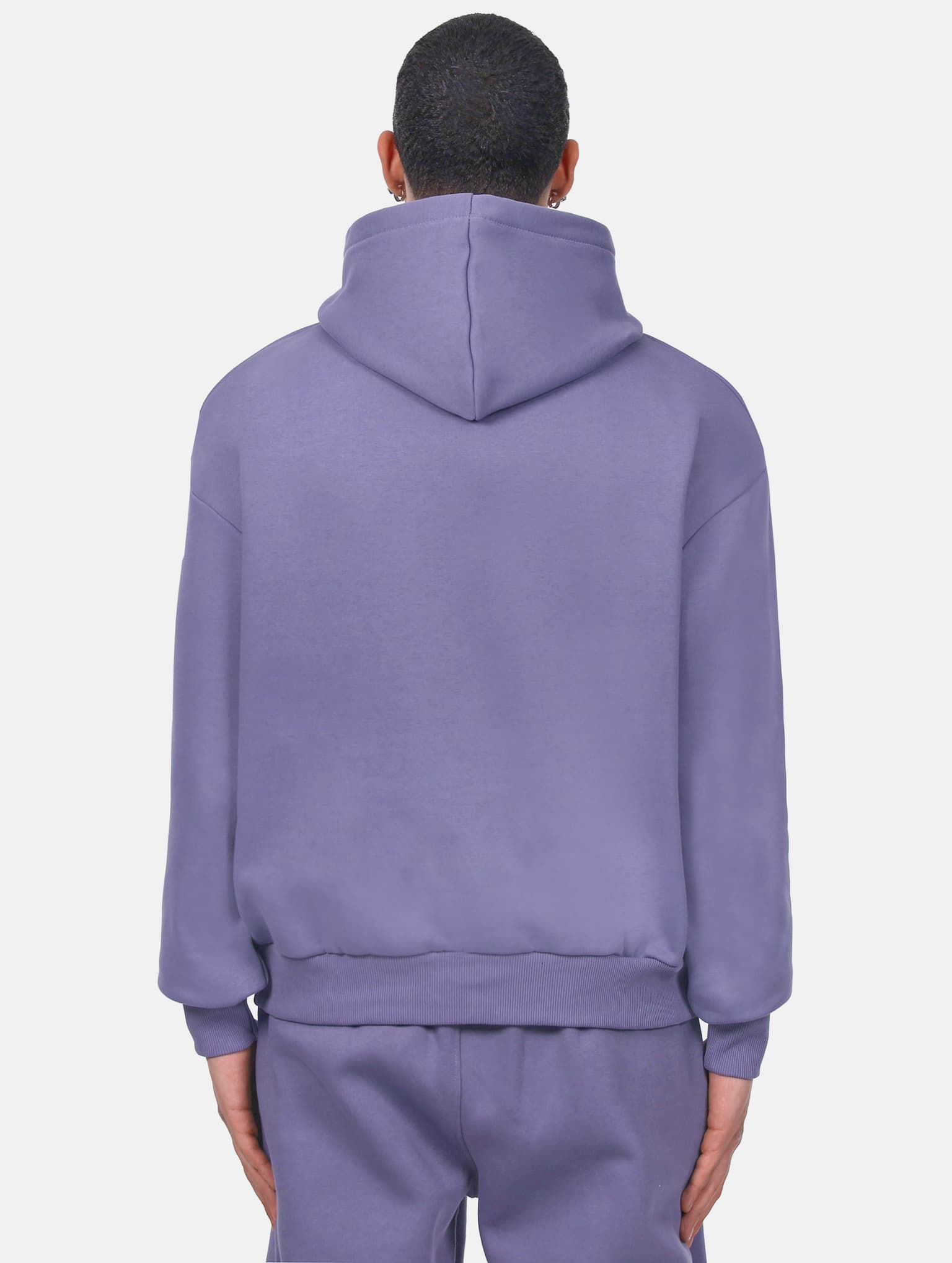 Dropsize Heavy Logo Design Hoodie – Bild 2