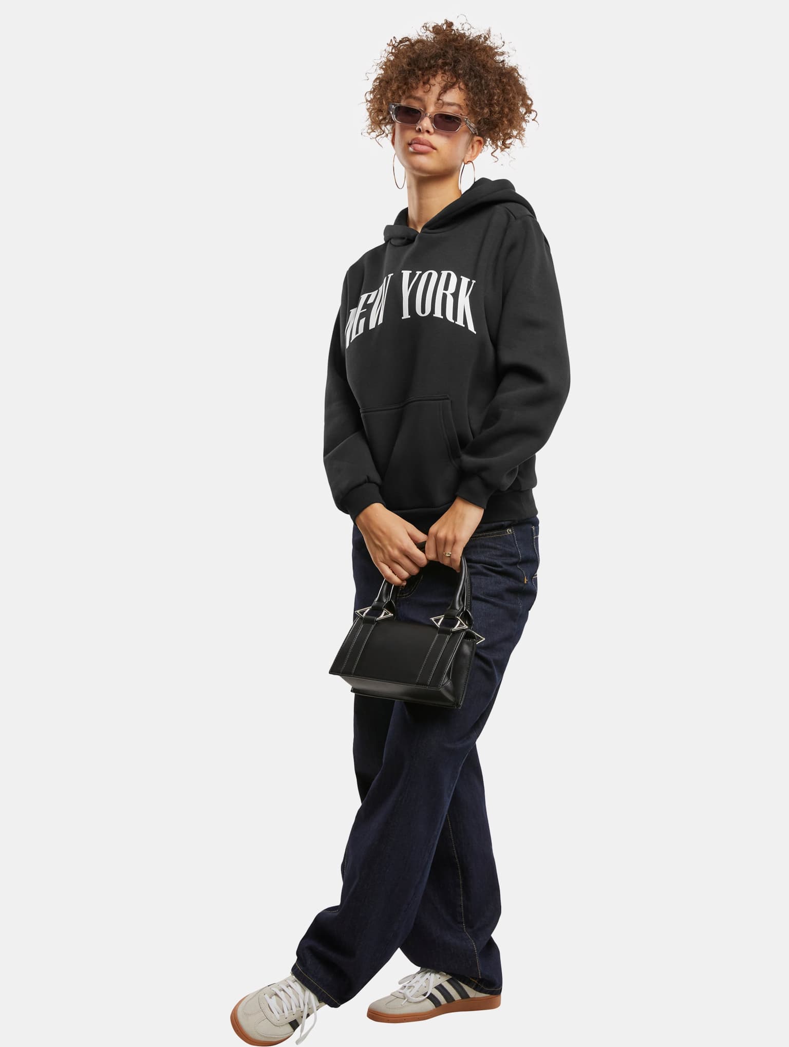 Miss Tee New York Ladies Fluffy Hoody – Bild 4