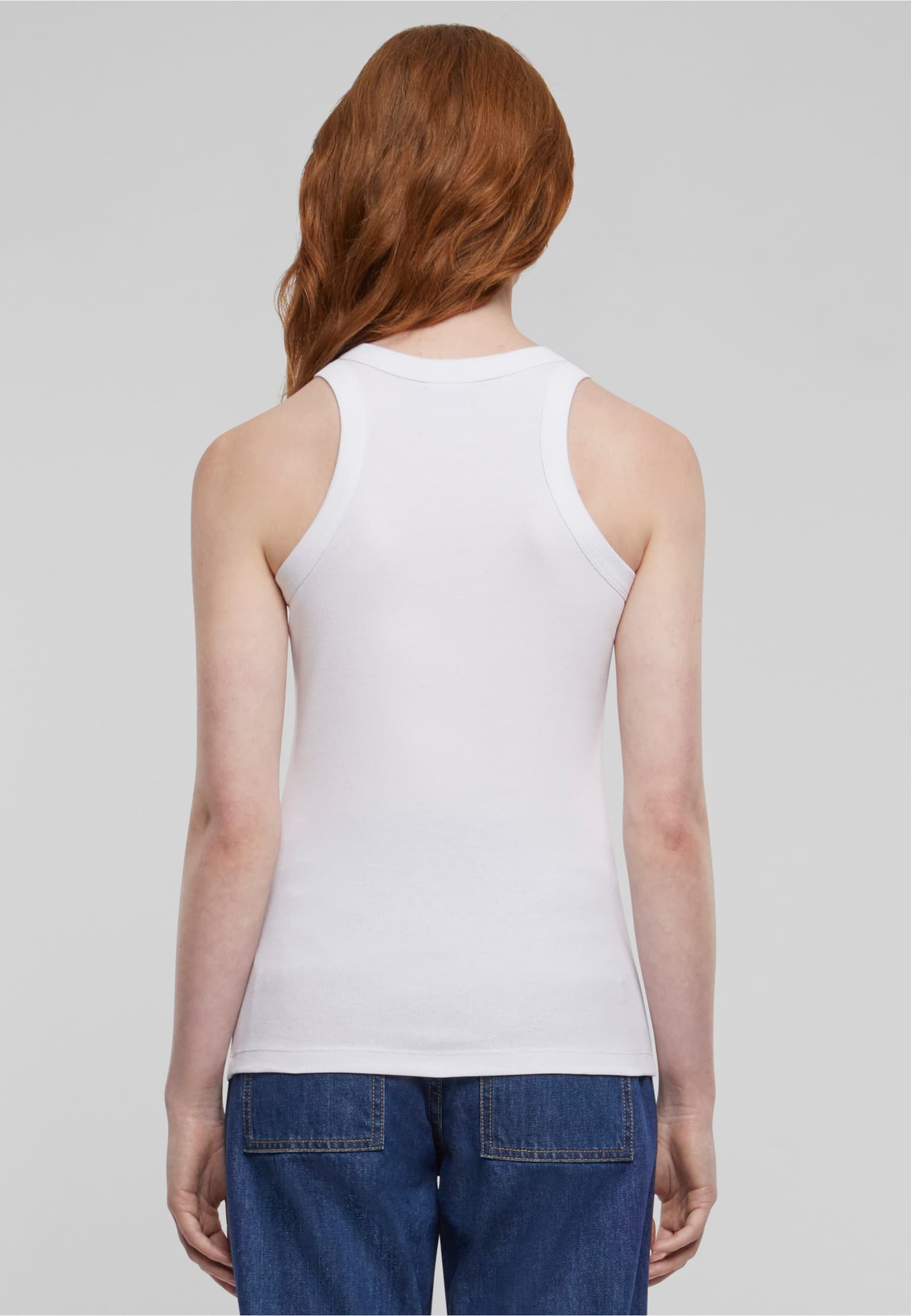 Urban Classics Ladies Racer Back Rib Top – Bild 2