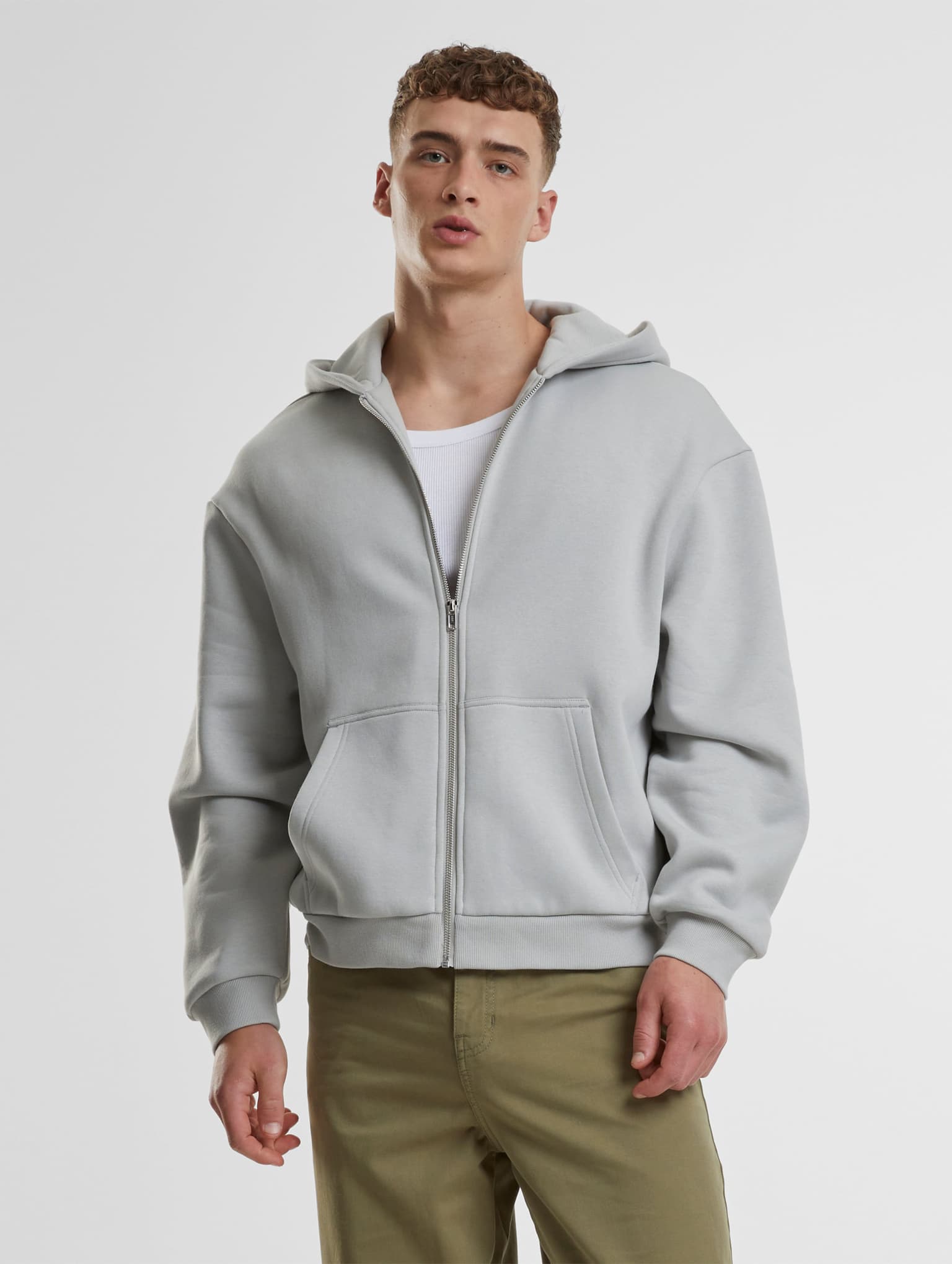 Urban Classics Fluffy Zip Hoodie