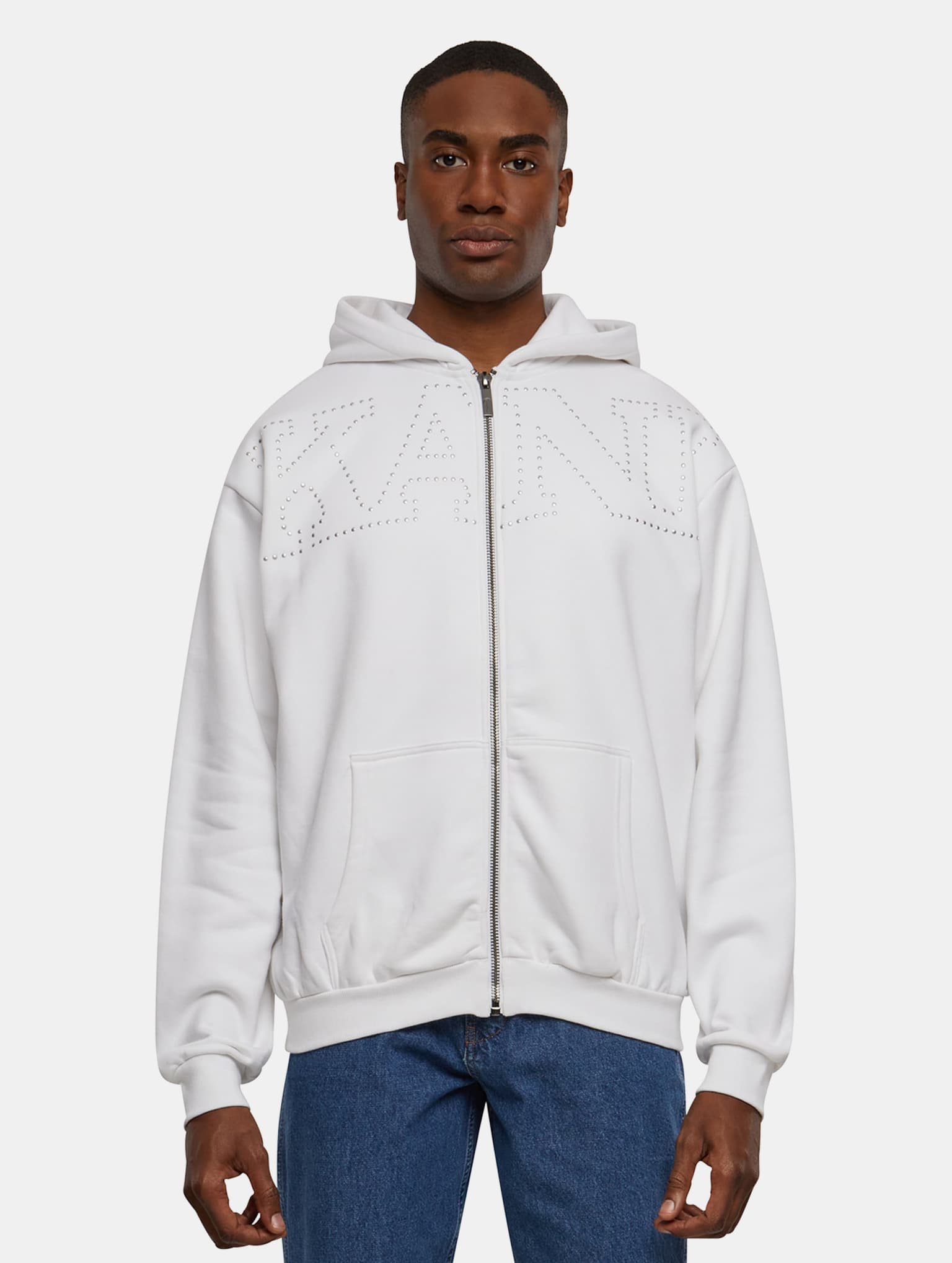 Karl Kani Studded Retro OS Full Zip Hoodie – Bild 4