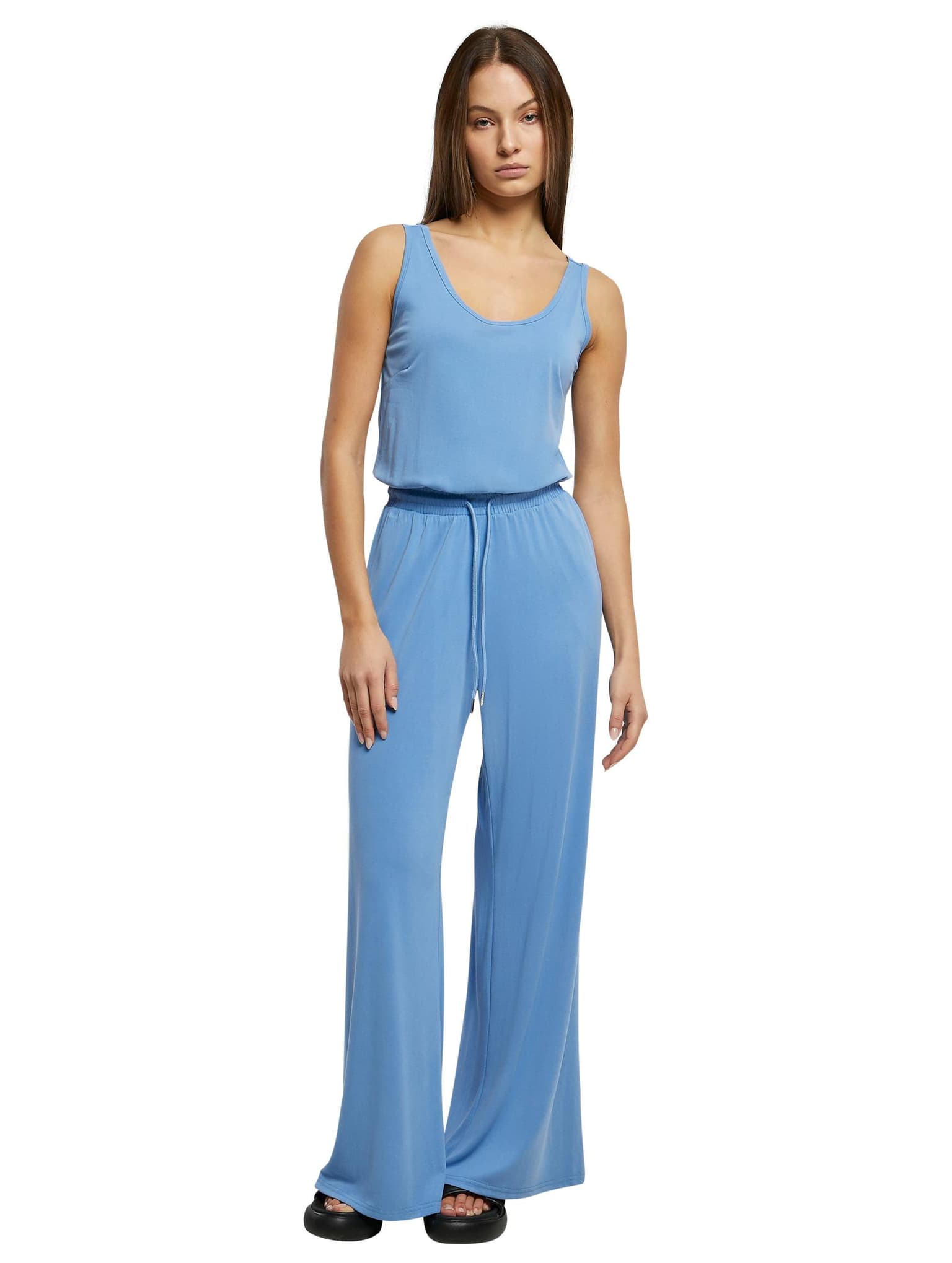 Urban Classics Ladies Long Sleevless Modal Jumpsuit – Bild 4