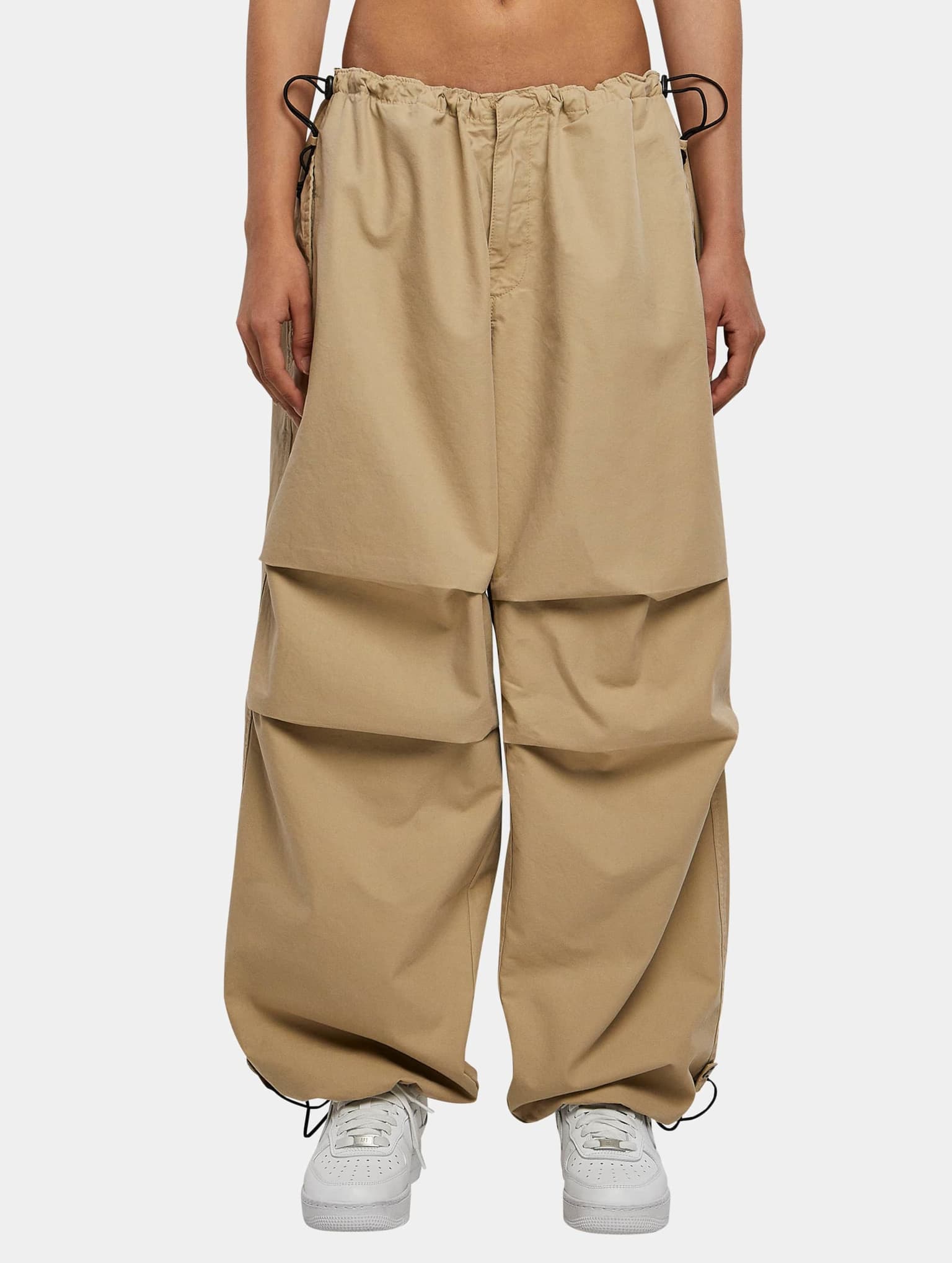 Urban Classics Ladies Cotton Parachute Pants – Bild 3