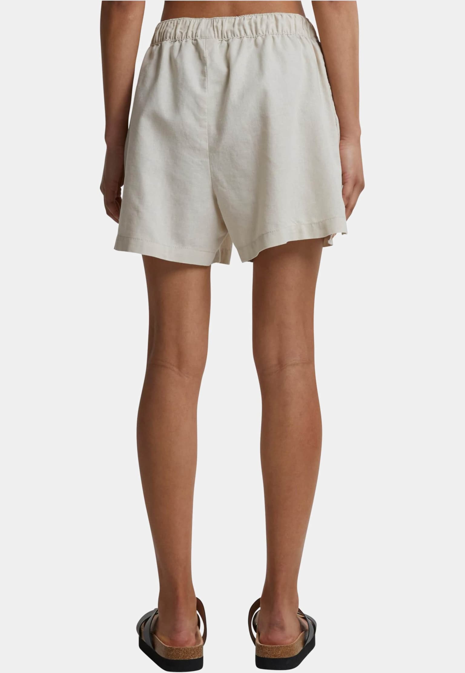 Urban Classics Ladies Linen Mixed Boxer Short – Bild 2