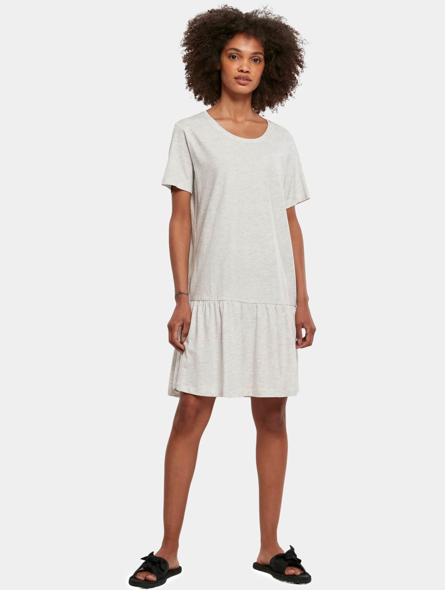 Urban Classics Ladies Valance Tee Dress – Bild 4