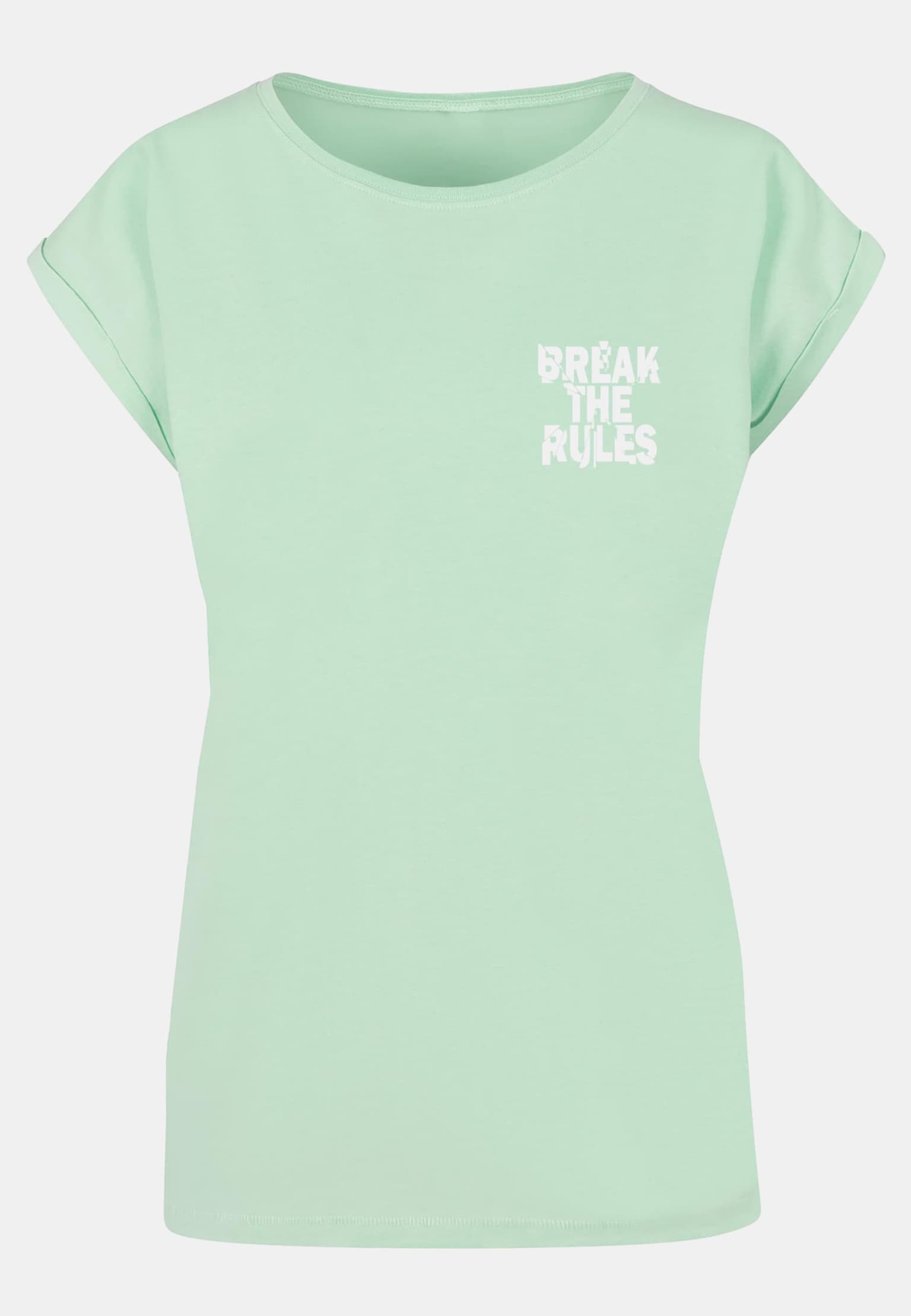 Merchcode POD Ladies Break The Rules 2 T-Shirt – Bild 3