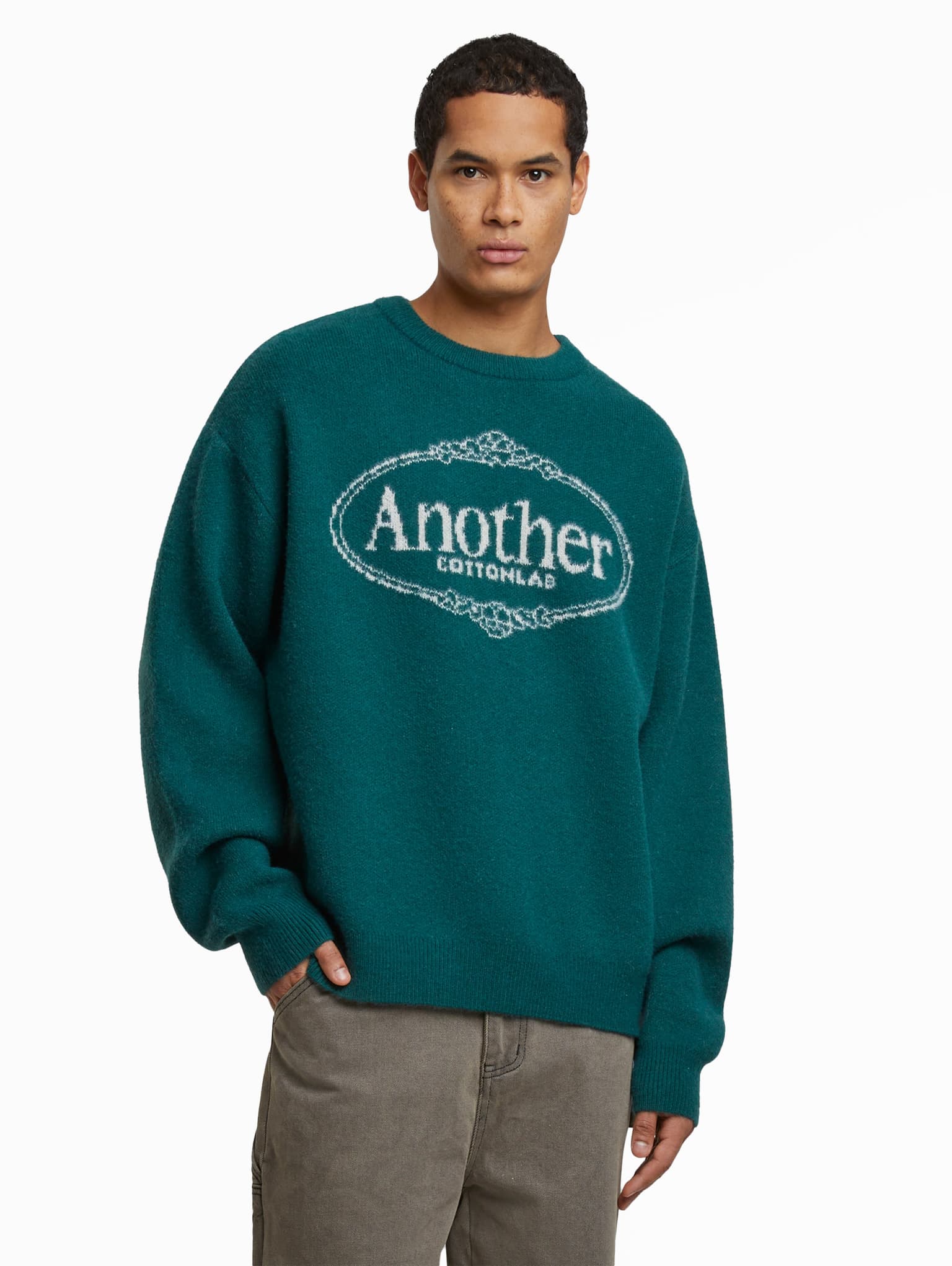 Another Cotton Lab Royal Chest Print Sweater – Bild 2