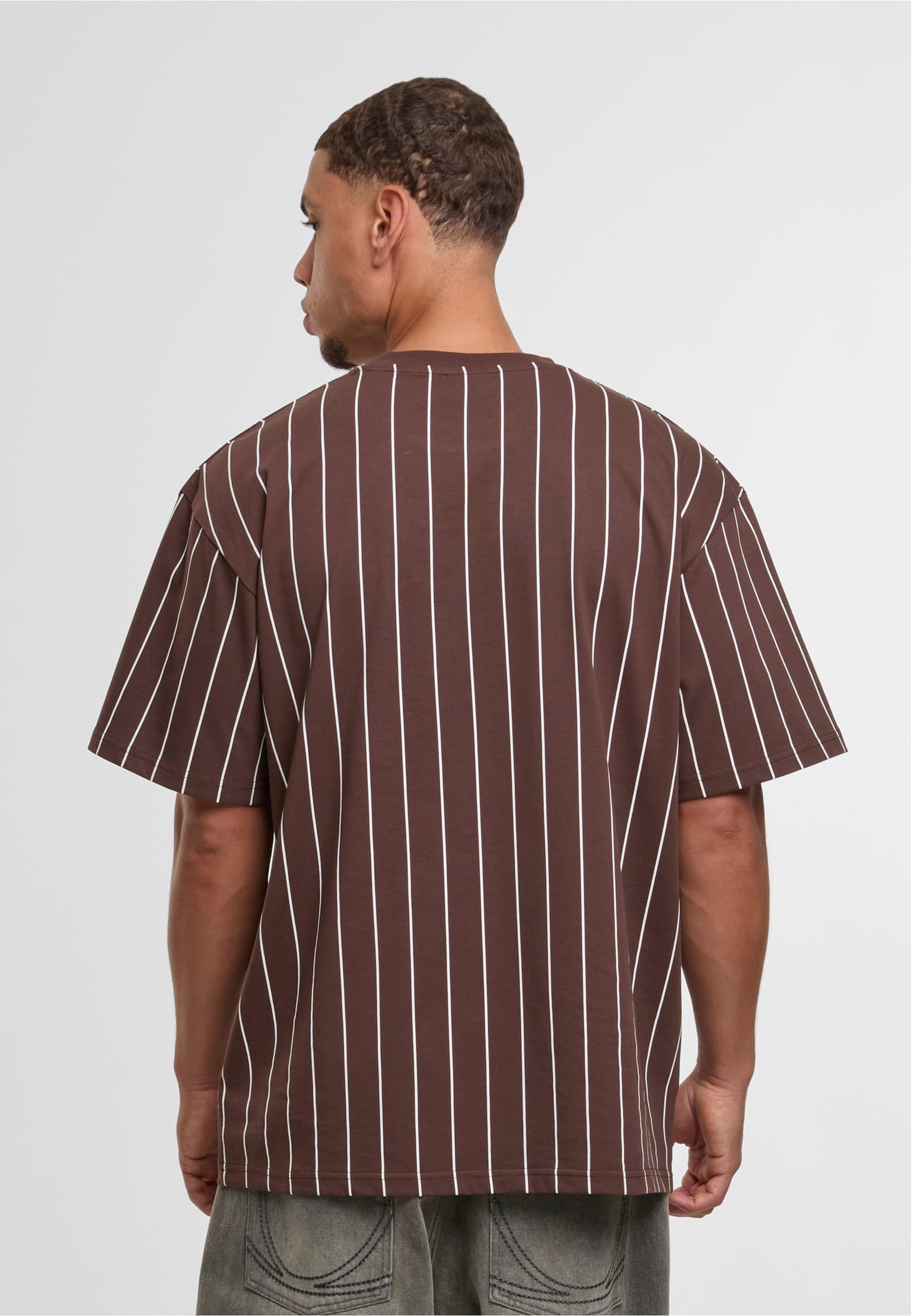 Karl Kani Small Signature Essential Pinstripe Tee – Bild 2
