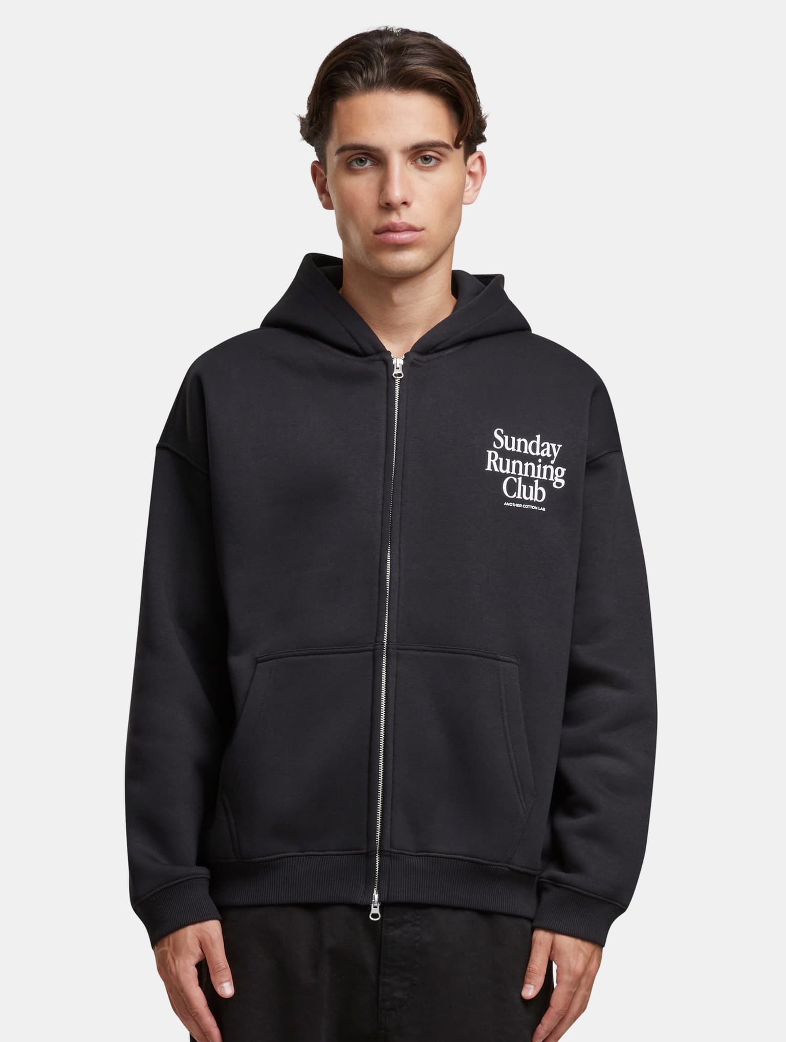 Another Cotton Lab Sunday Running Club Oversized Zip Hoodie – Bild 3