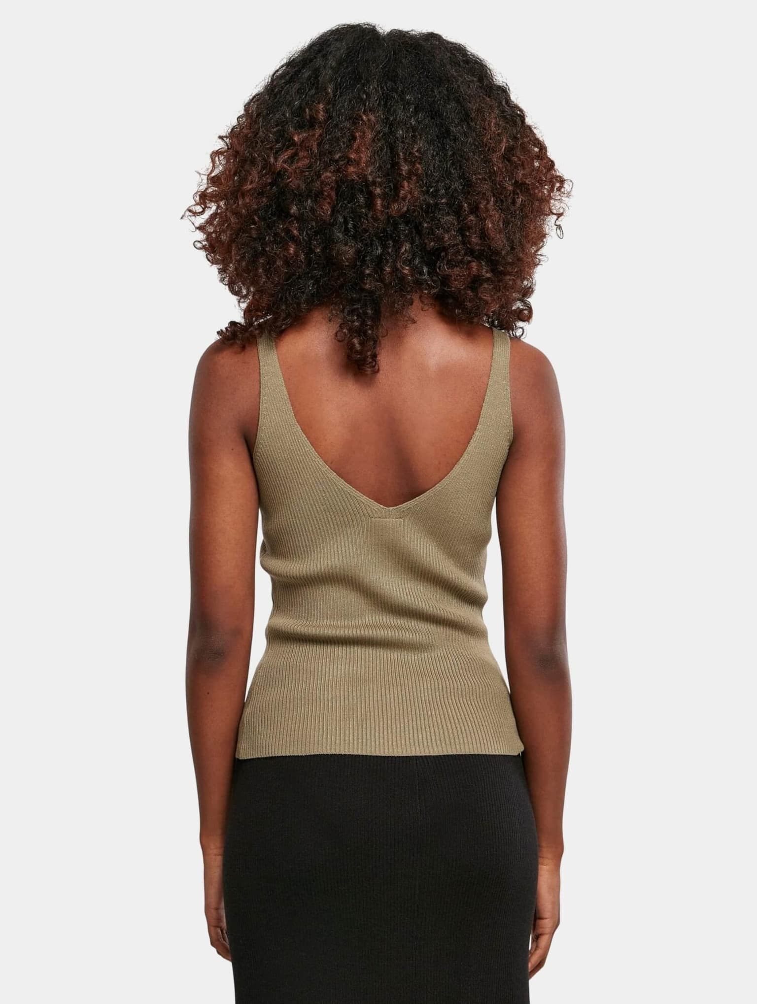 Urban Classics Ladies Rib Knit Top – Bild 2