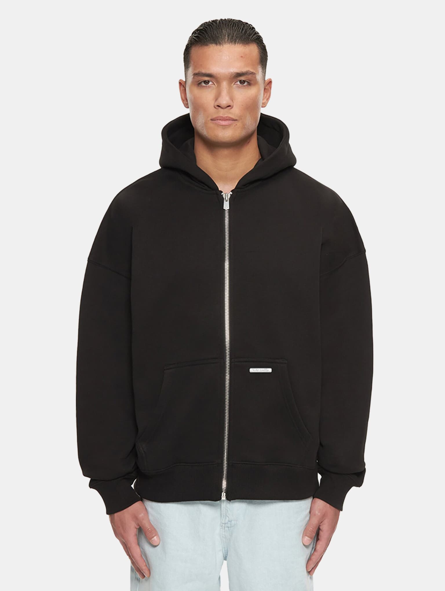Dropsize Bazix Republiq Super Heavy Rib Zip Hoodie