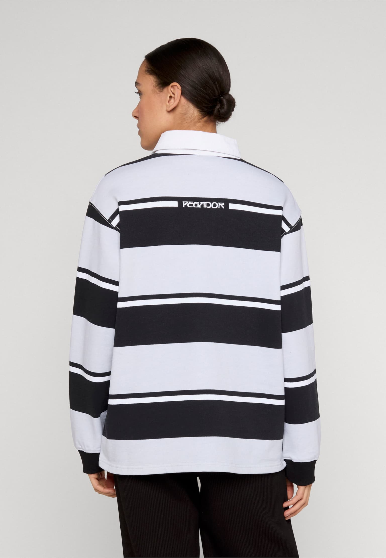 PEGADOR Morella Striped Polo Sweater – Bild 2