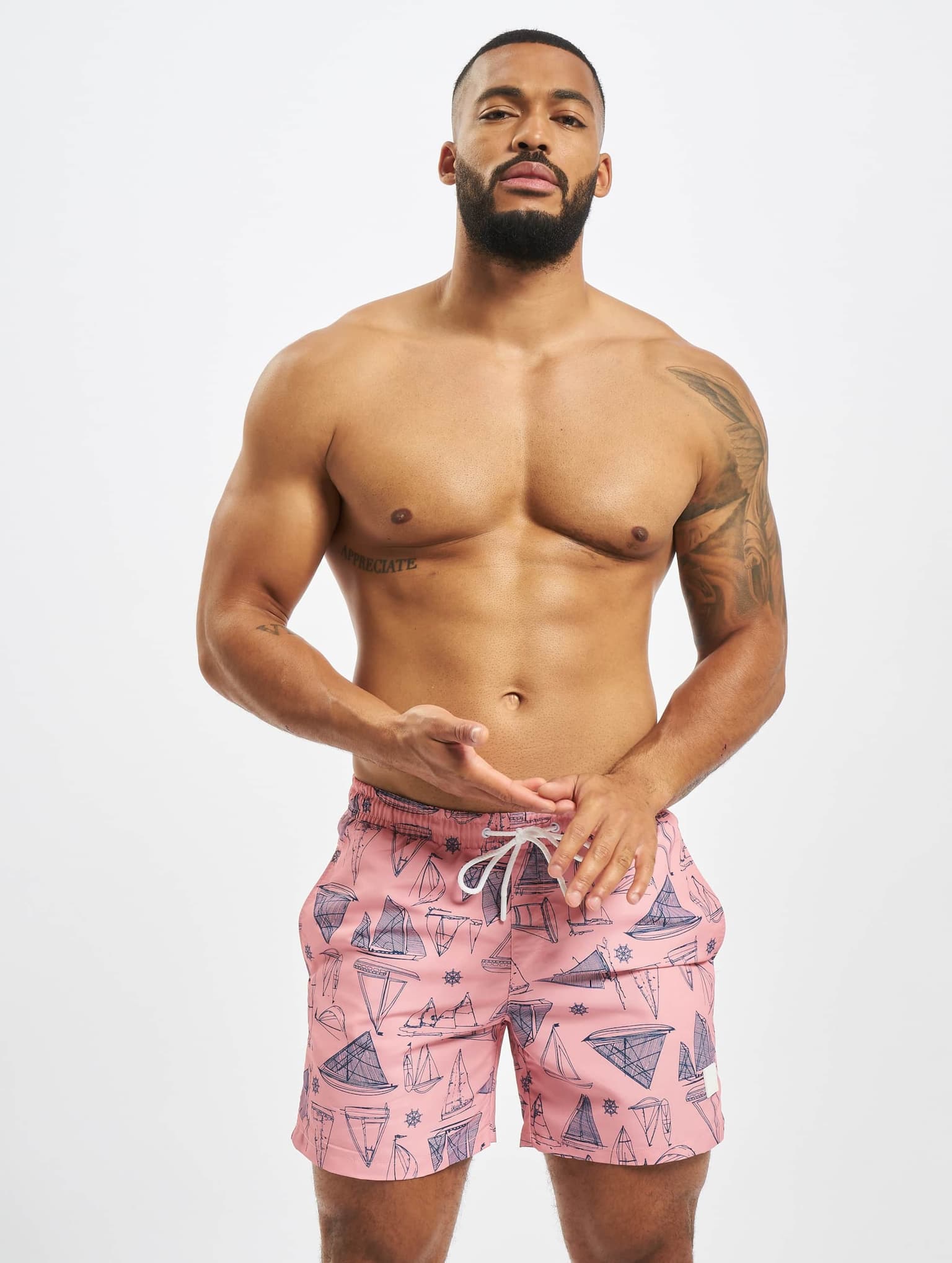 Urban Classics Pattern Swim Short