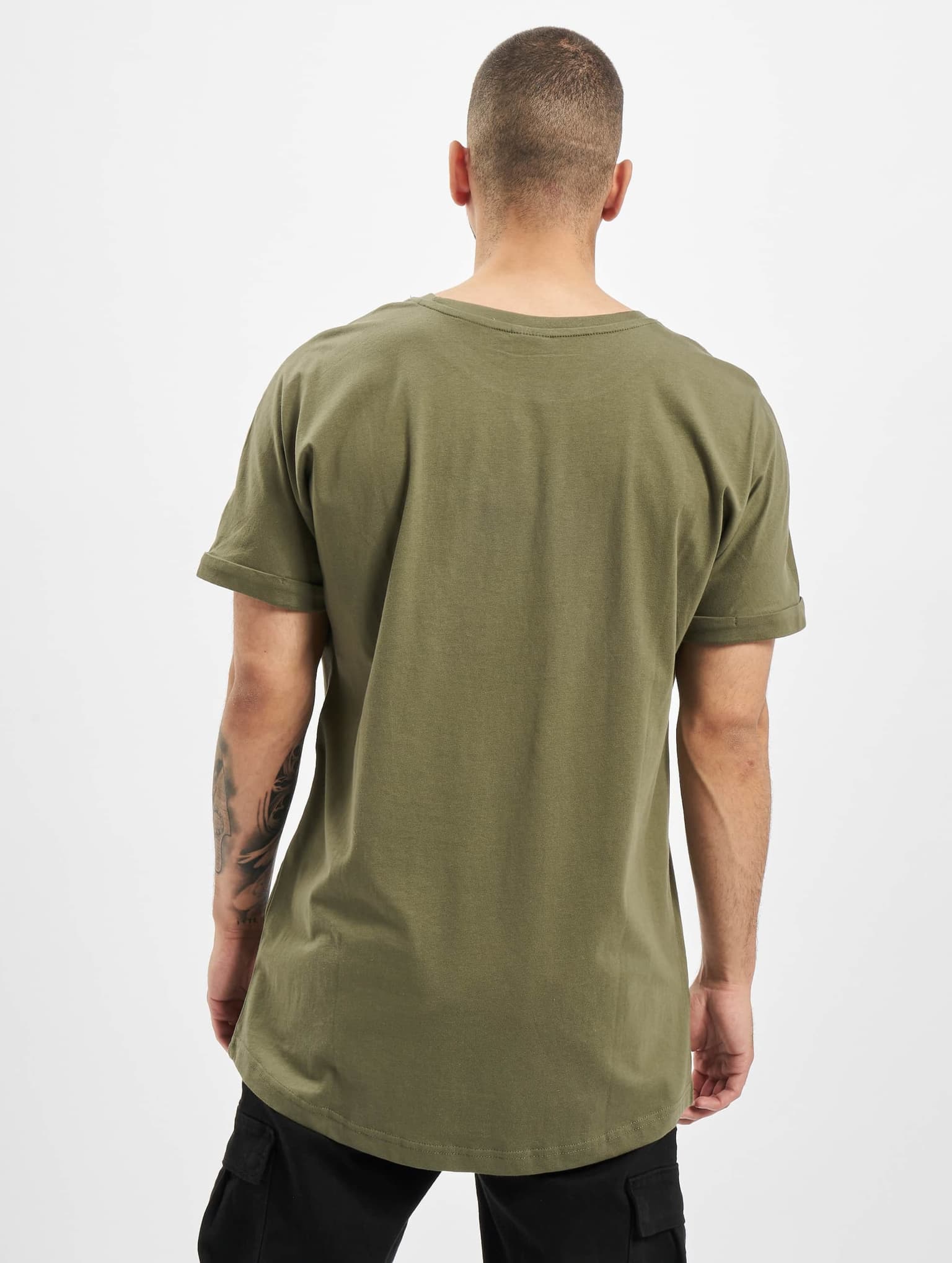 Urban Classics Long Shaped Turnup Tee – Bild 2