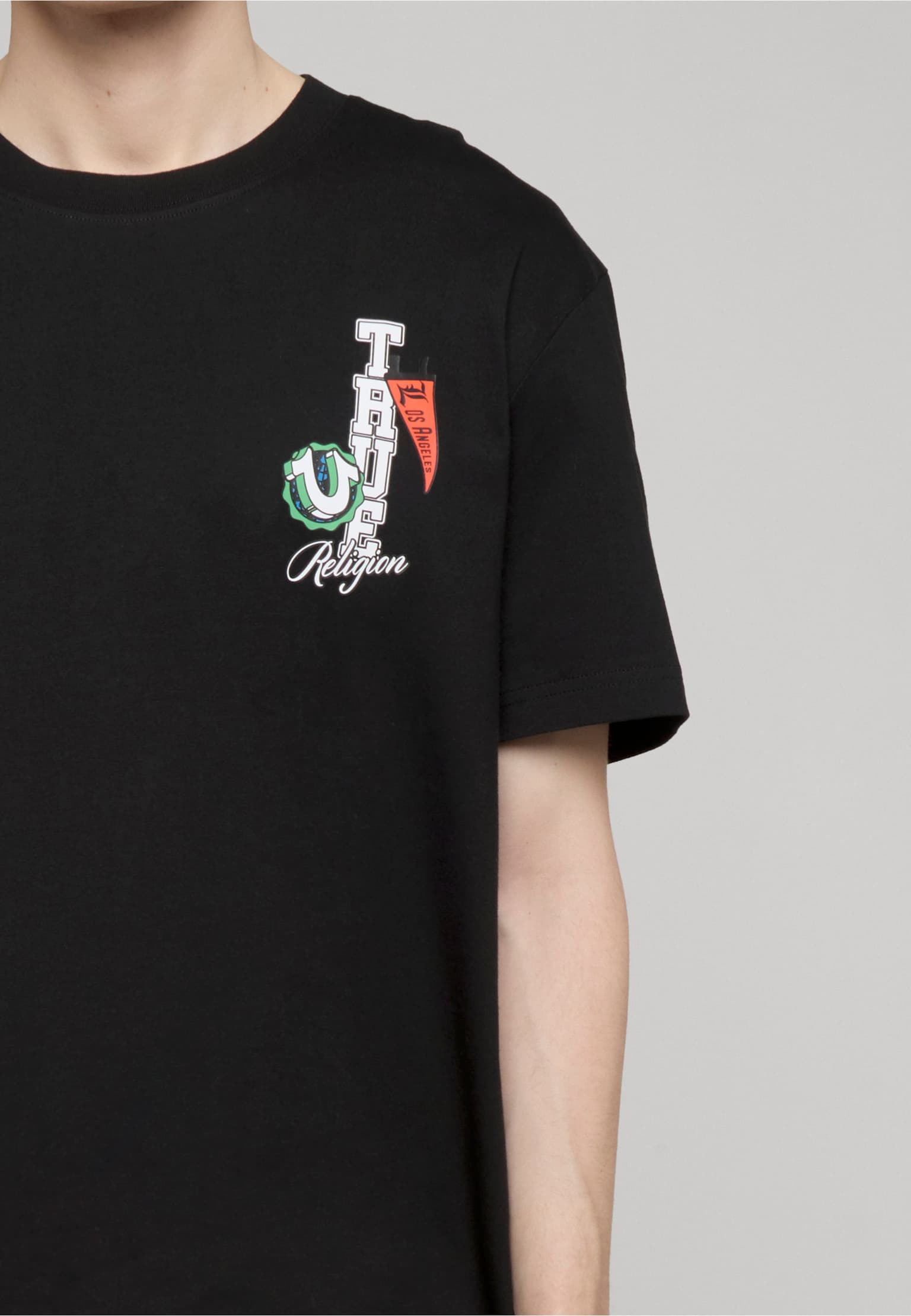 True Religion SS HS PENNANTS TEE – Bild 4