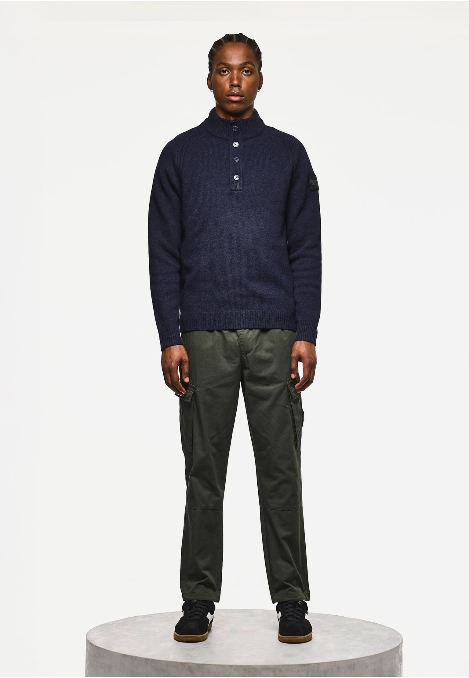 Weekend Offender CASTILLOS WOOL RICH FUNNEL NECK SWEATER – Bild 3