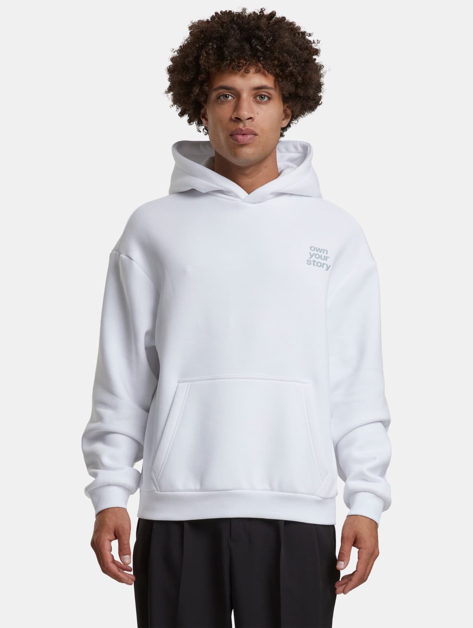 Mister Tee Upscale Wild Stories Fluffy Hoody – Bild 3