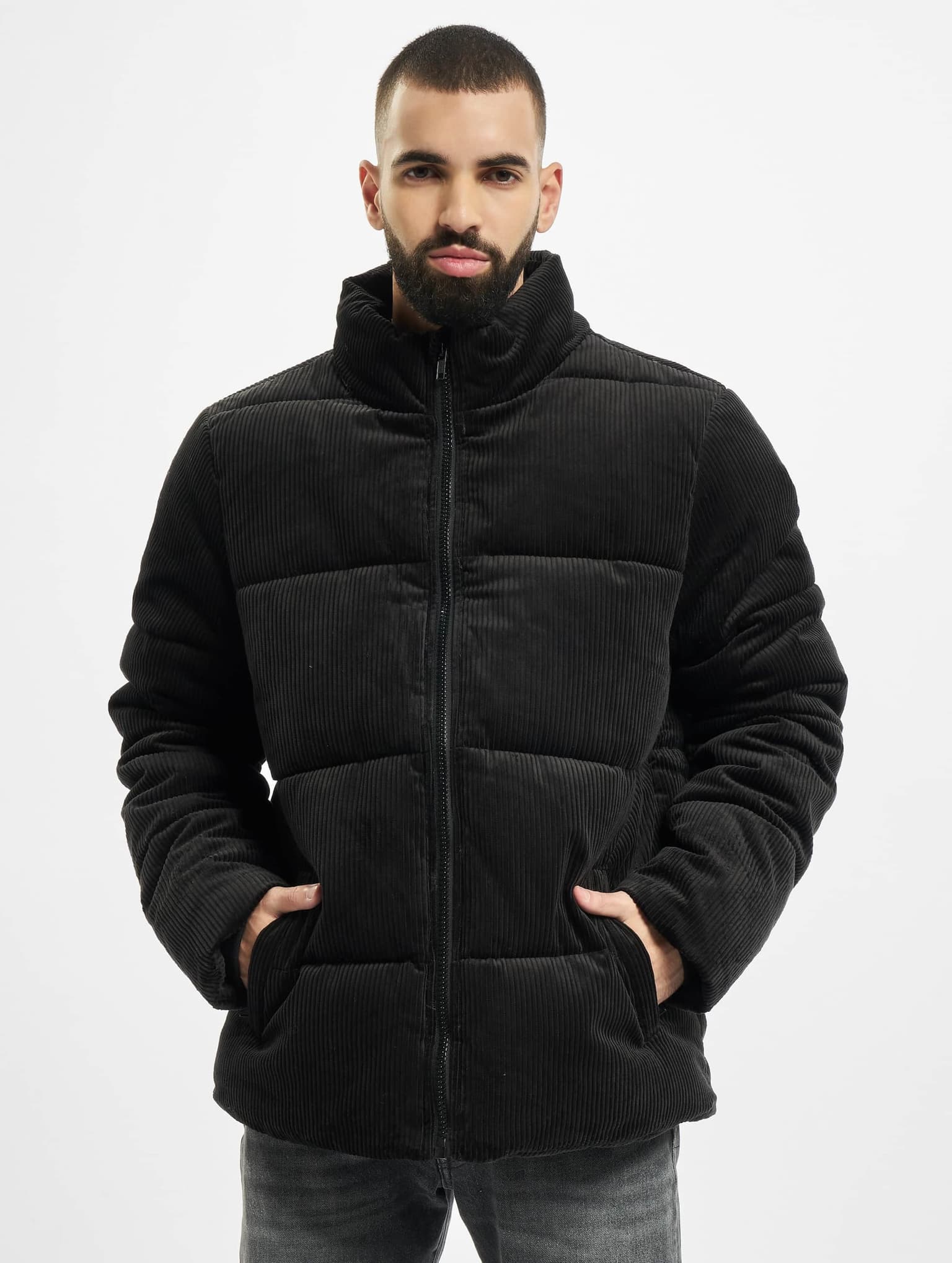 Urban Classics Boxy Corduroy Puffer Jacket – Bild 3