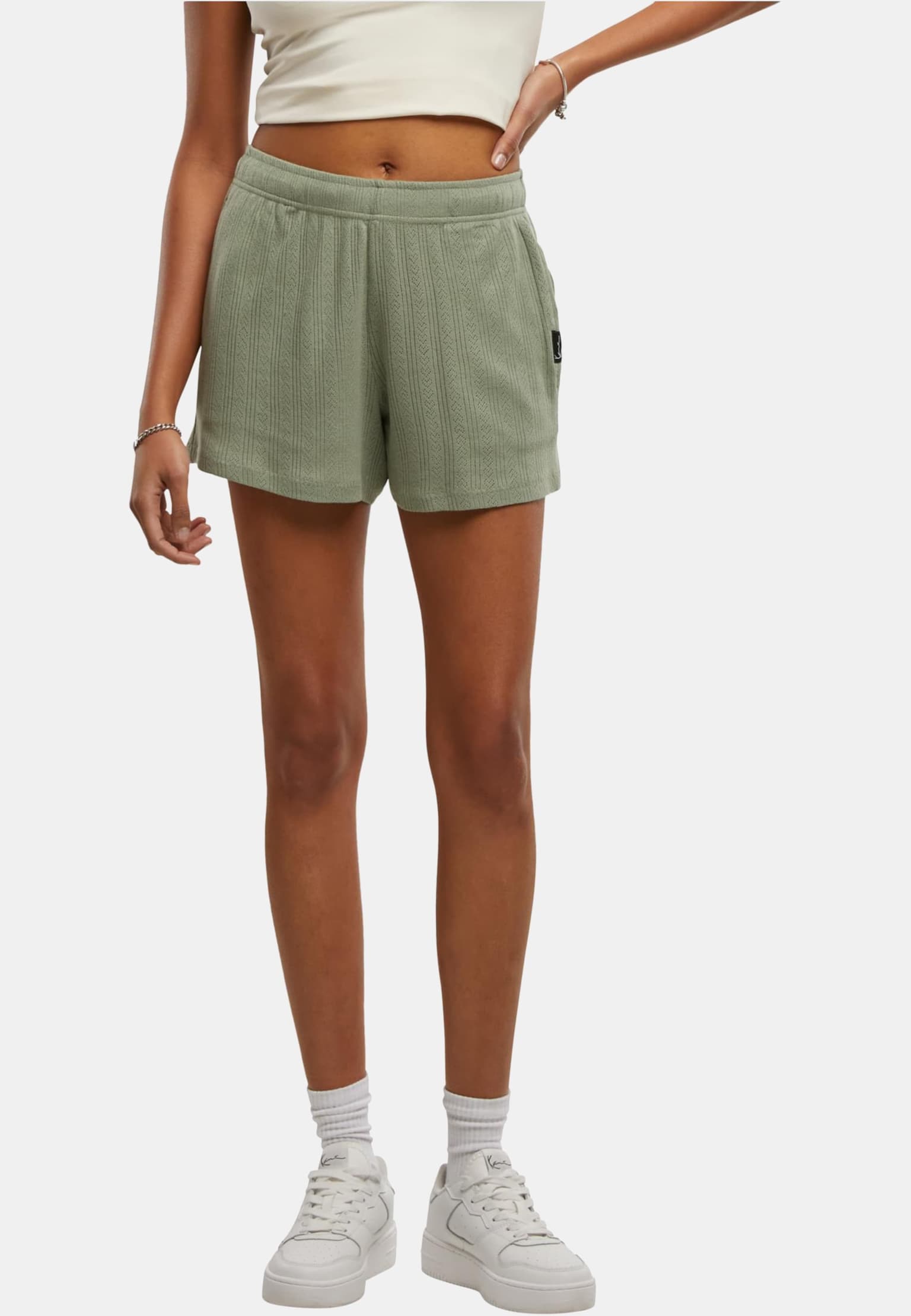 Karl Kani Woven Signature Pointelle Short