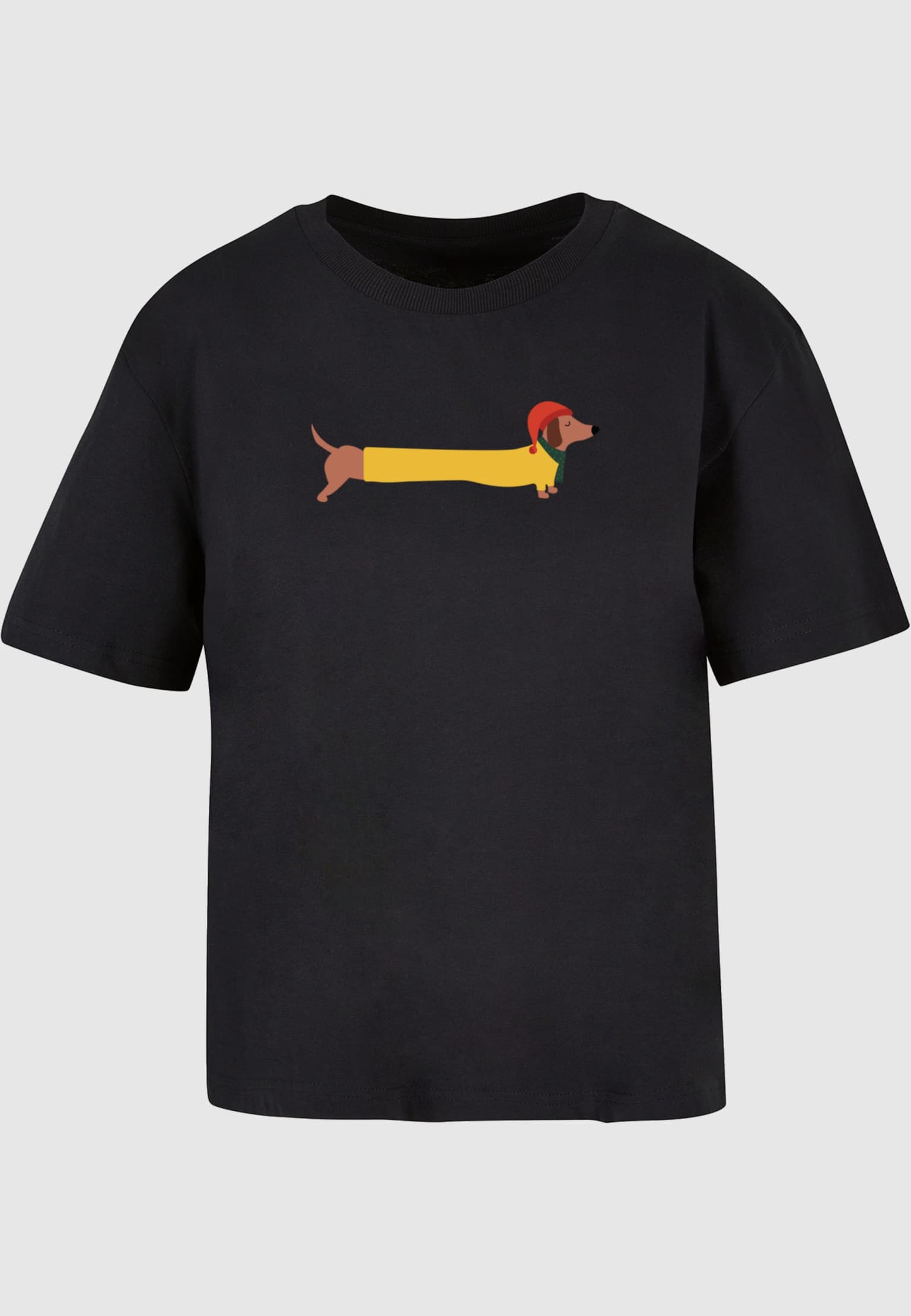 Merchcode Ladies Christmas Dog Tee – Bild 3