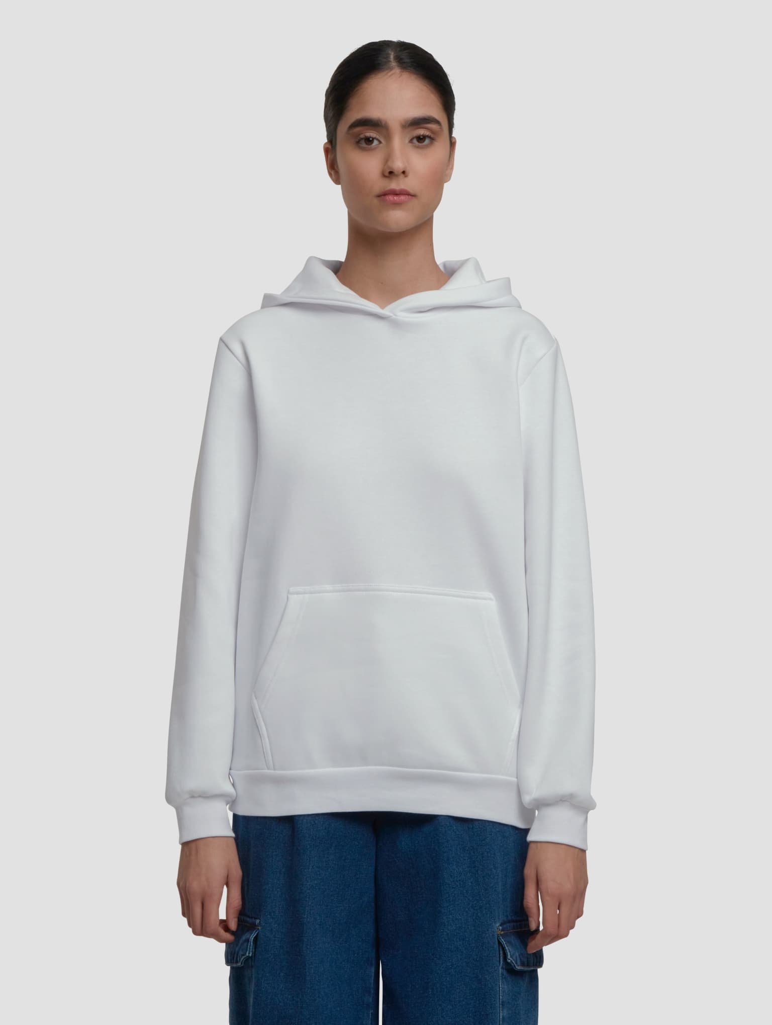 Urban Classics Ladies Loose Brushed Fleece Hoodie – Bild 3