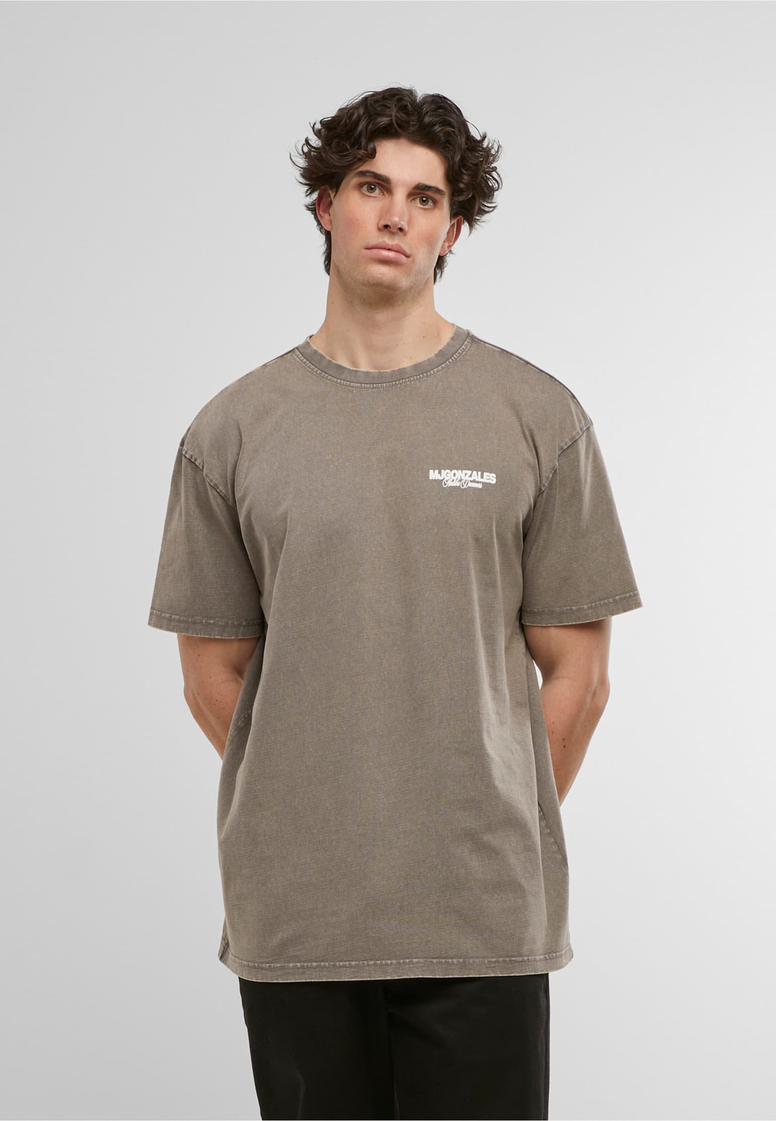 MJ Gonzales MJG Heavy Oversized Acid Washed Tee - Malibu Dreamers