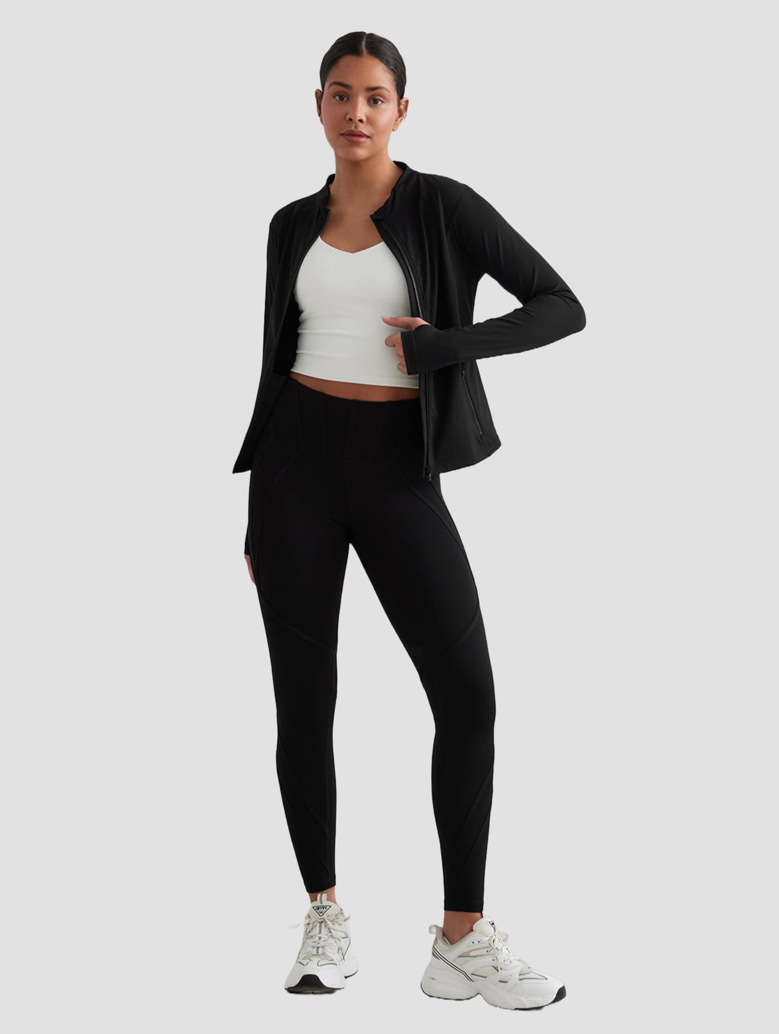 aimn Sculpting Zip Jacket – Bild 4