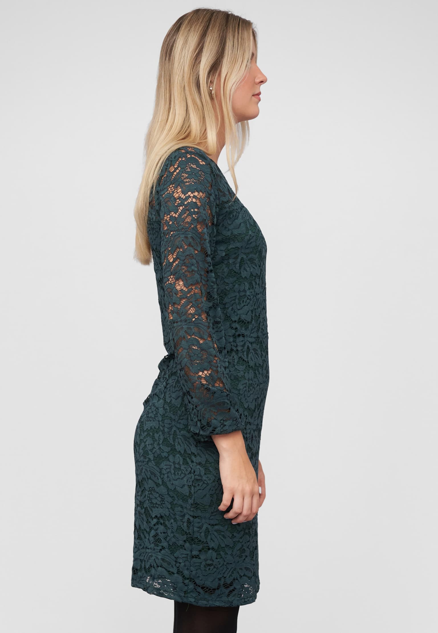 Cloud5ive Longsleeve Dress with lace – Bild 4