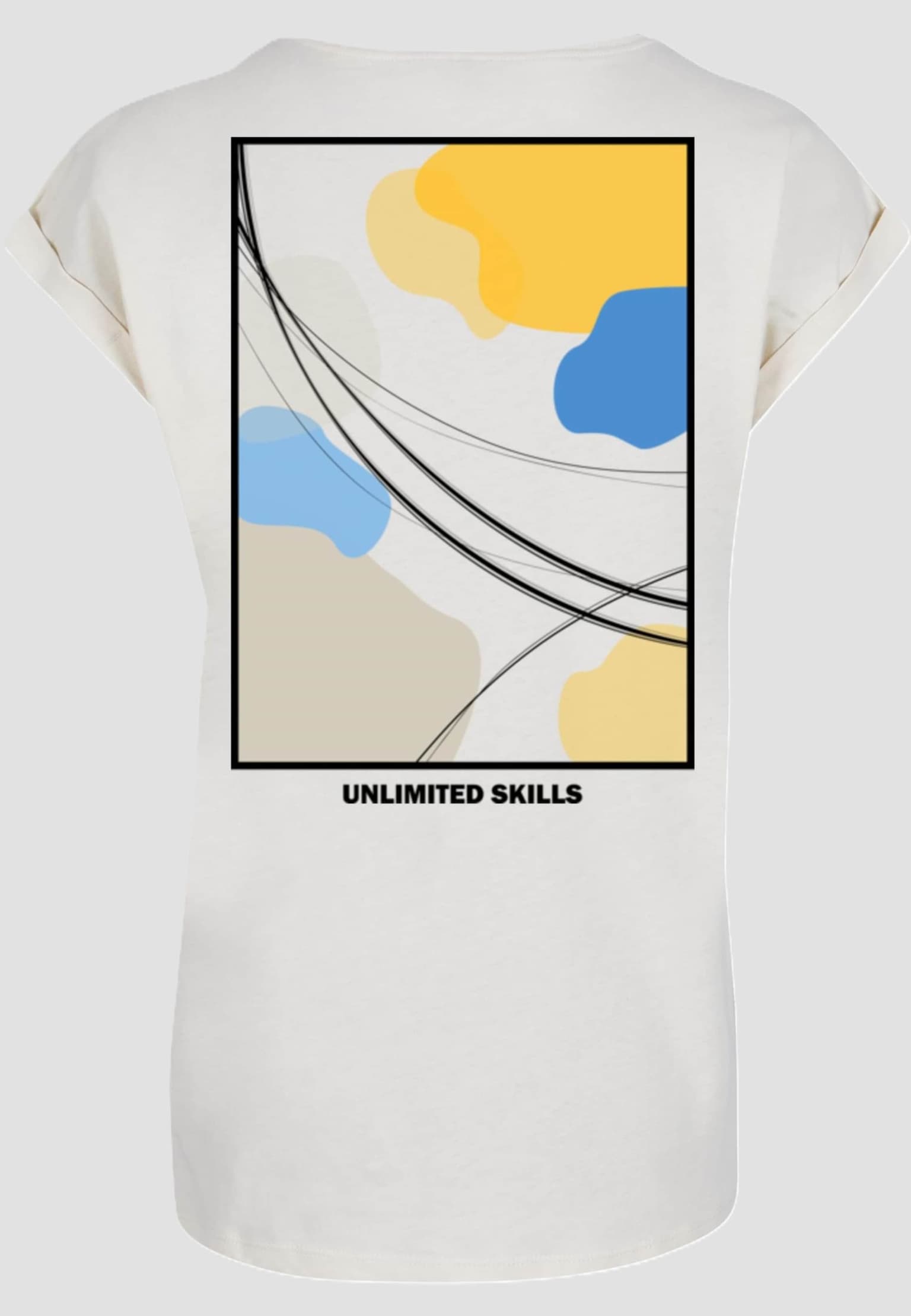 Merchcode Ladies Unlimited Skills Extended Shoulder Tee B – Bild 4