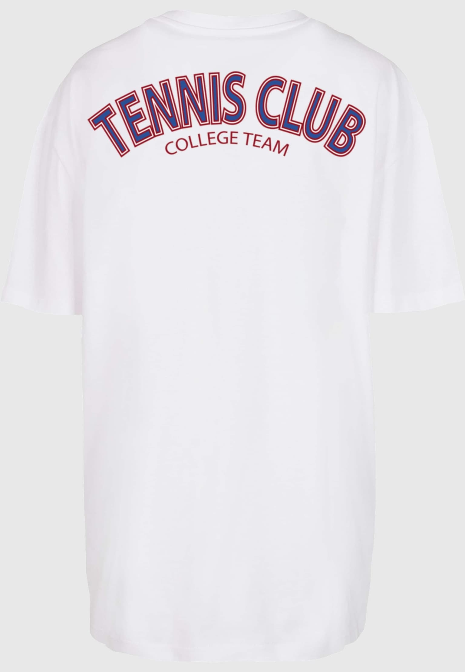 Merchcode POD Ladies College Club Boyfriend Tee – Bild 4