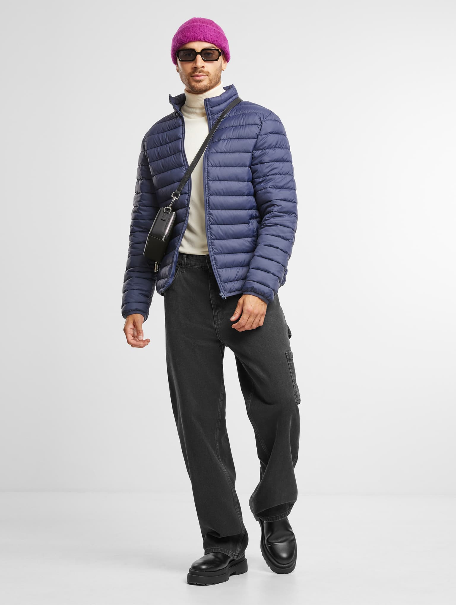 Urban Classics Basic Light Weight Übergangsjacke – Bild 4