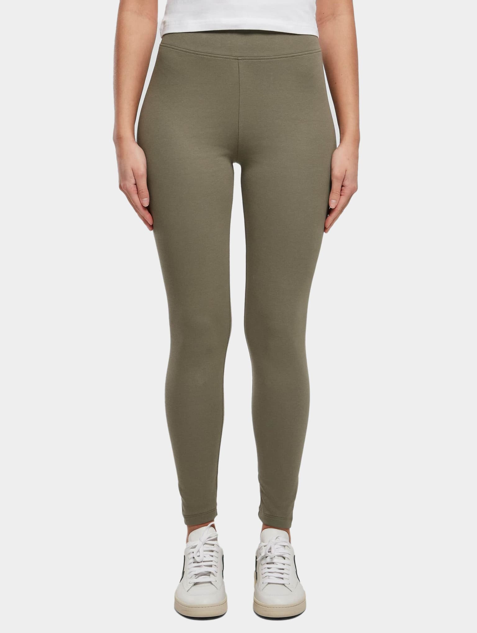Urban Classics Ladies High Waist Jersey Leggings – Bild 3