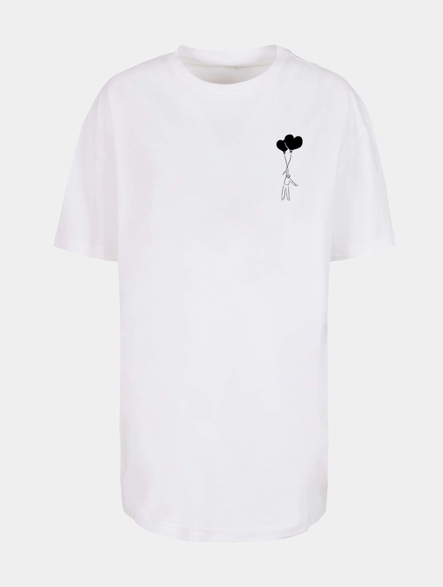 Merchcode Ladies Love In The Air Oversized Boyfriend Tee – Bild 3