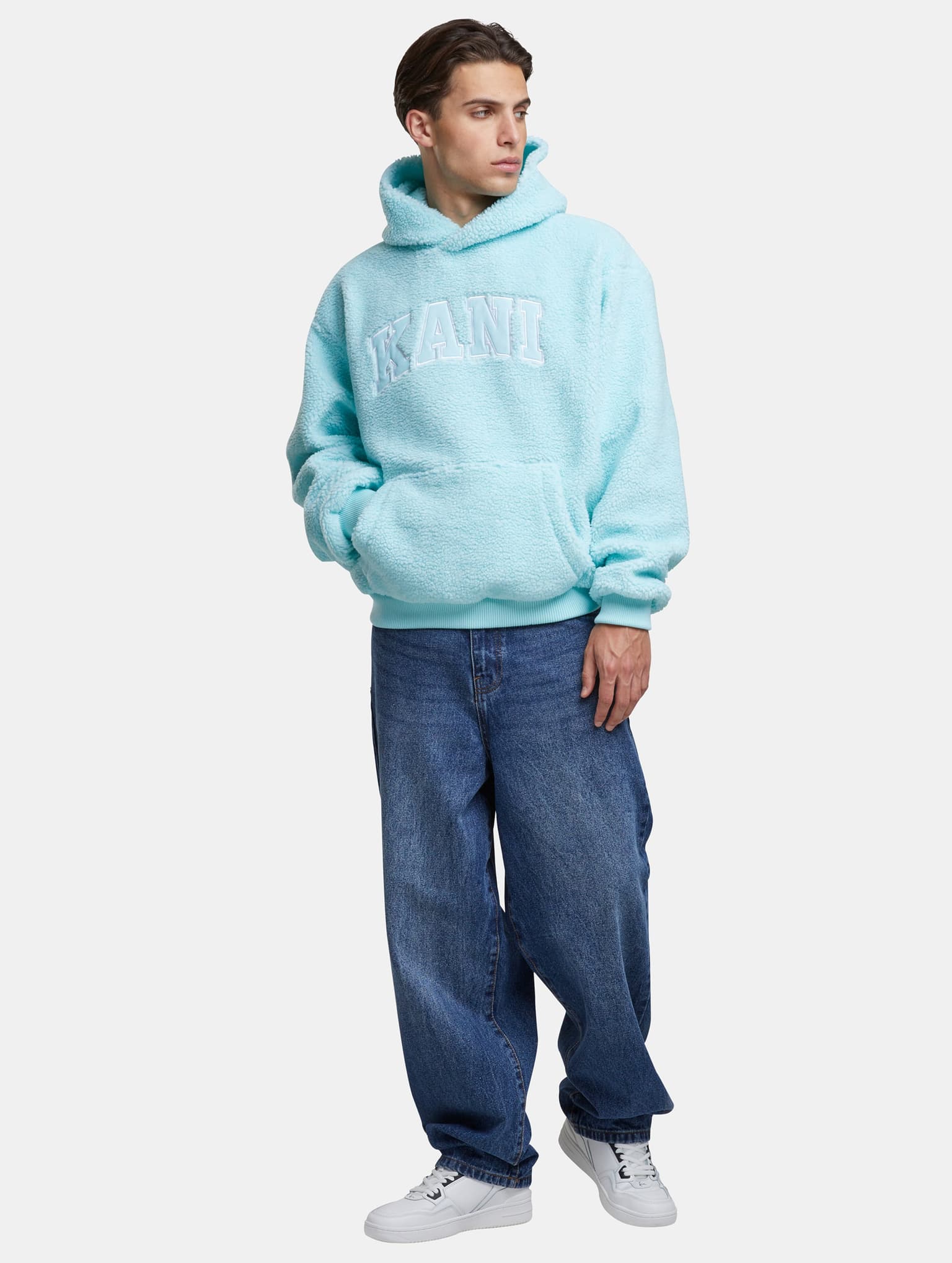 Karl Kani Serif Teddy Hoodie – Bild 4