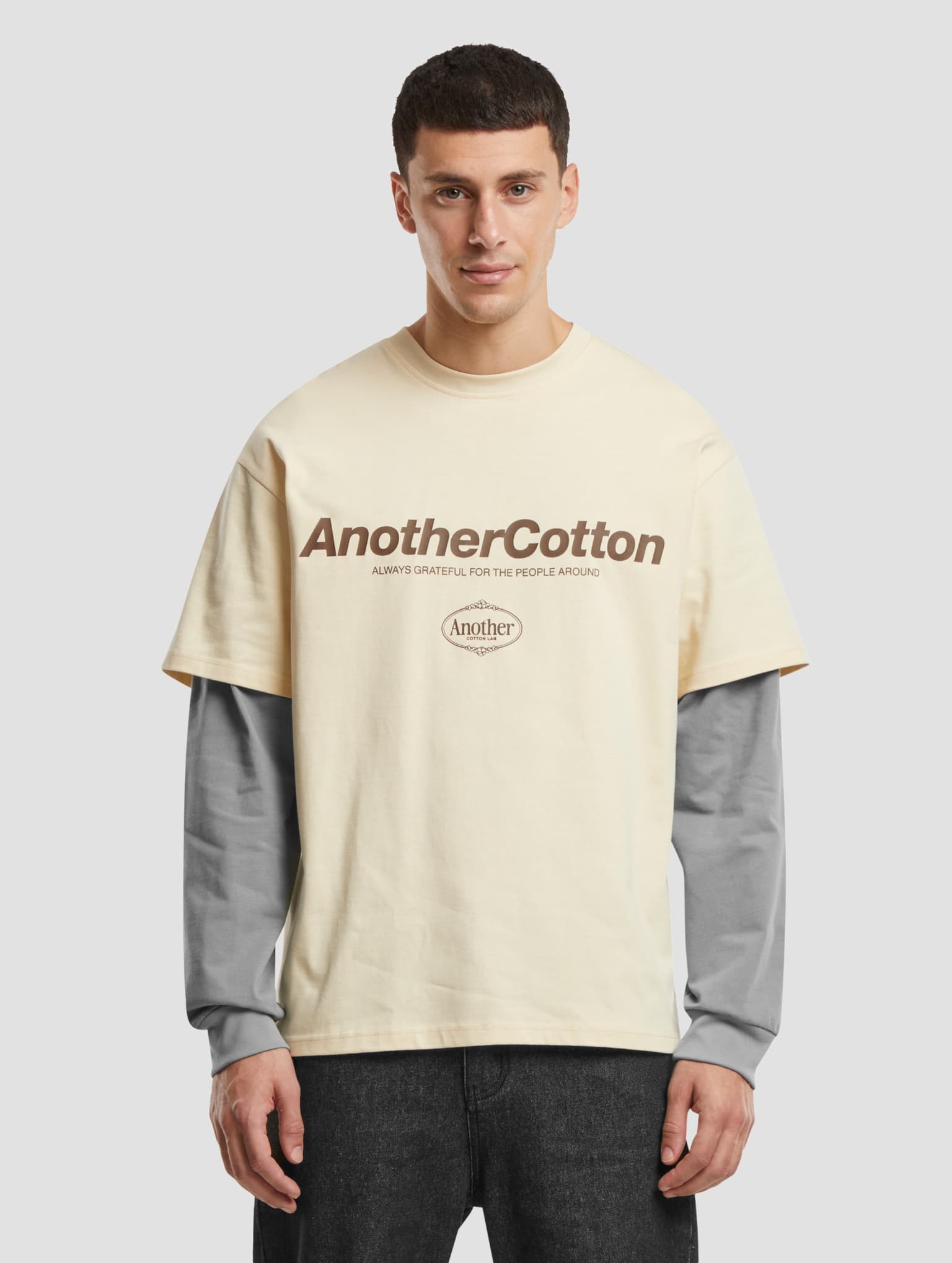 Another Cotton Lab Oversize Double Layer Longsleeve – Bild 3