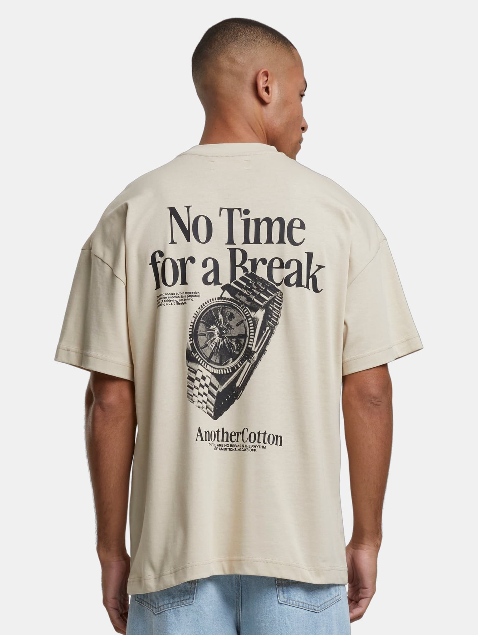 Another Cotton Lab No Time For A Break Oversize T-Shirt