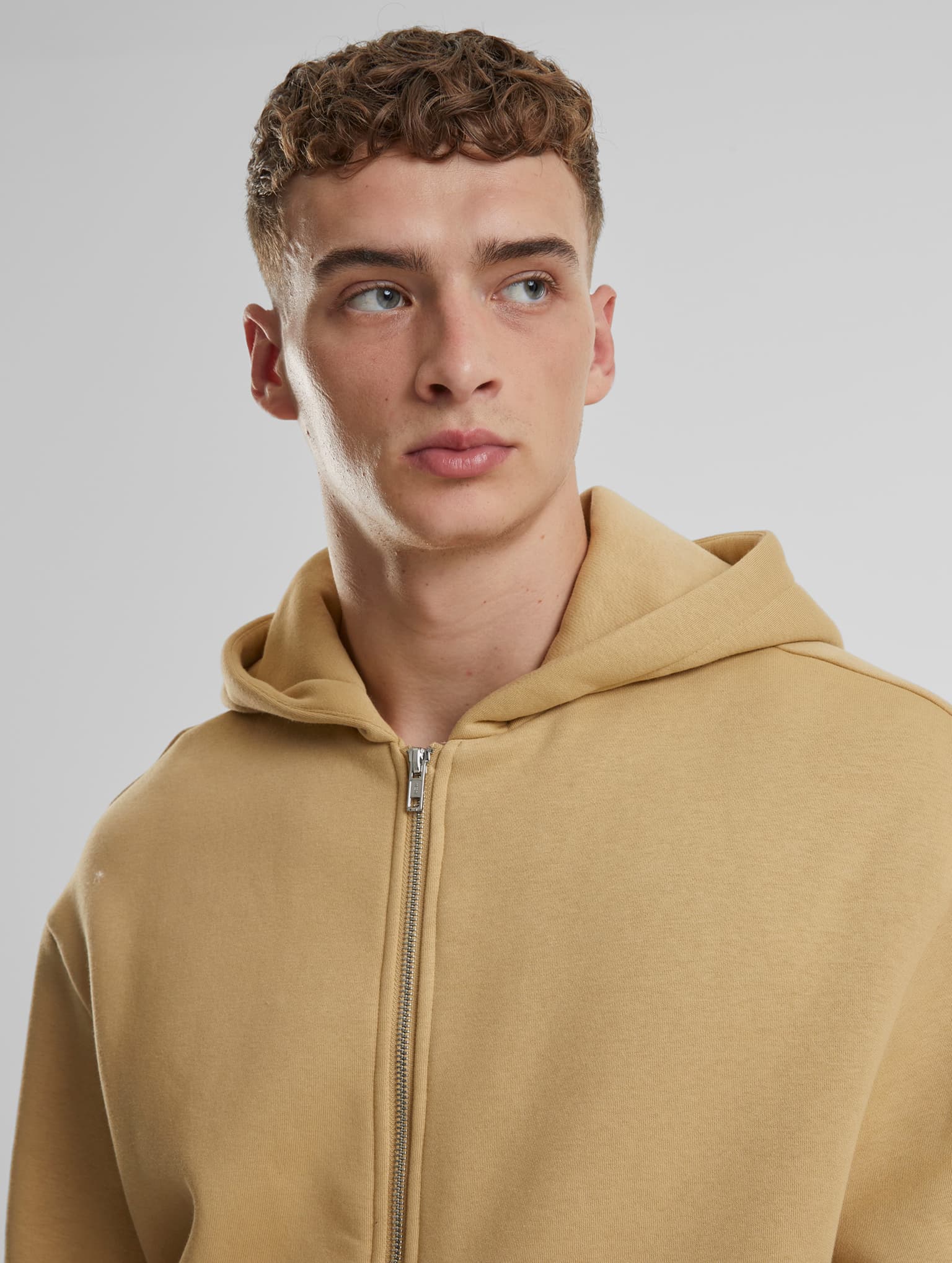 Urban Classics Fluffy Zip Hoodie – Bild 4