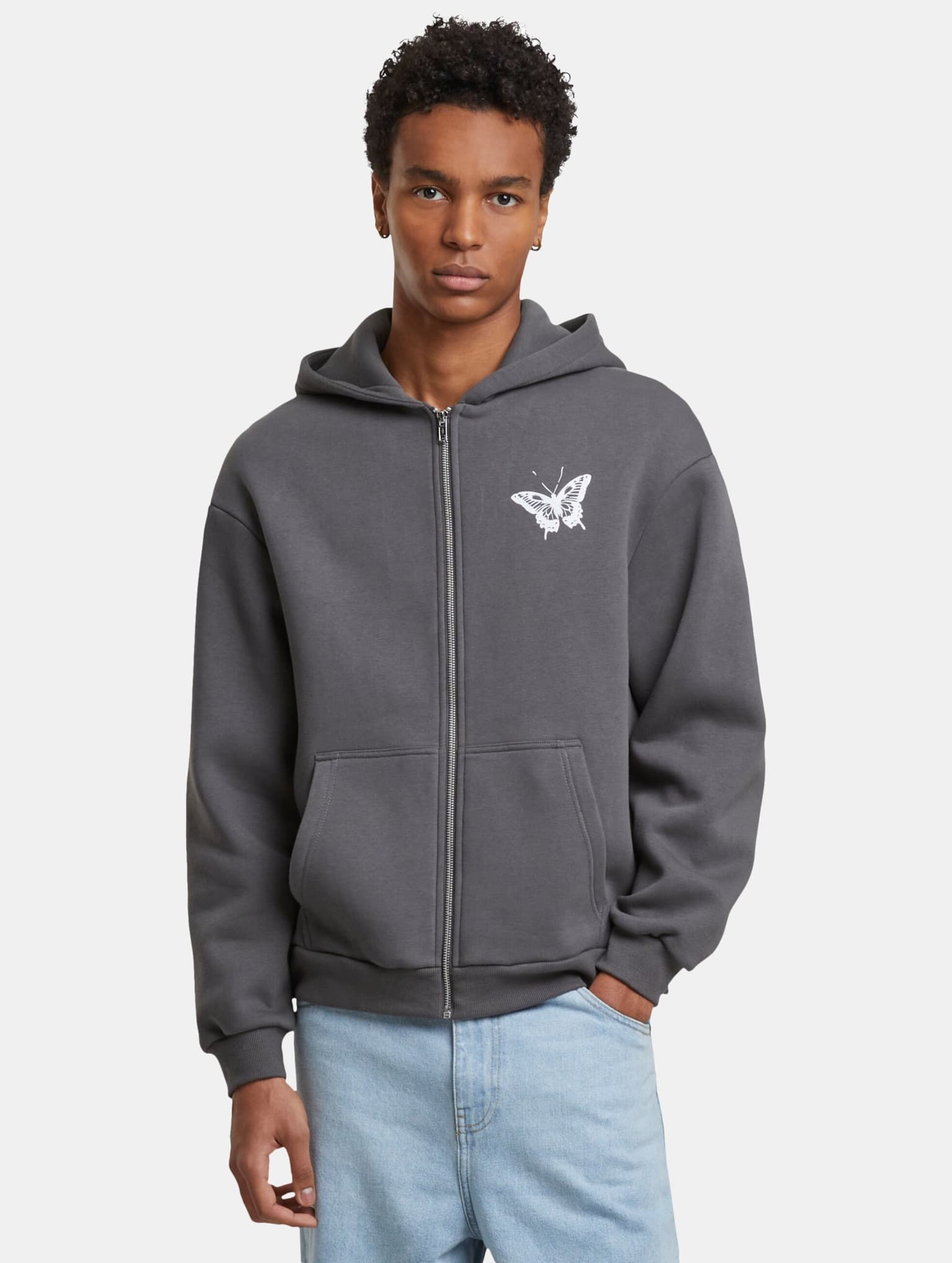 Mister Tee Upscale Let‘s Get Lost Fluffy Zip Hoody