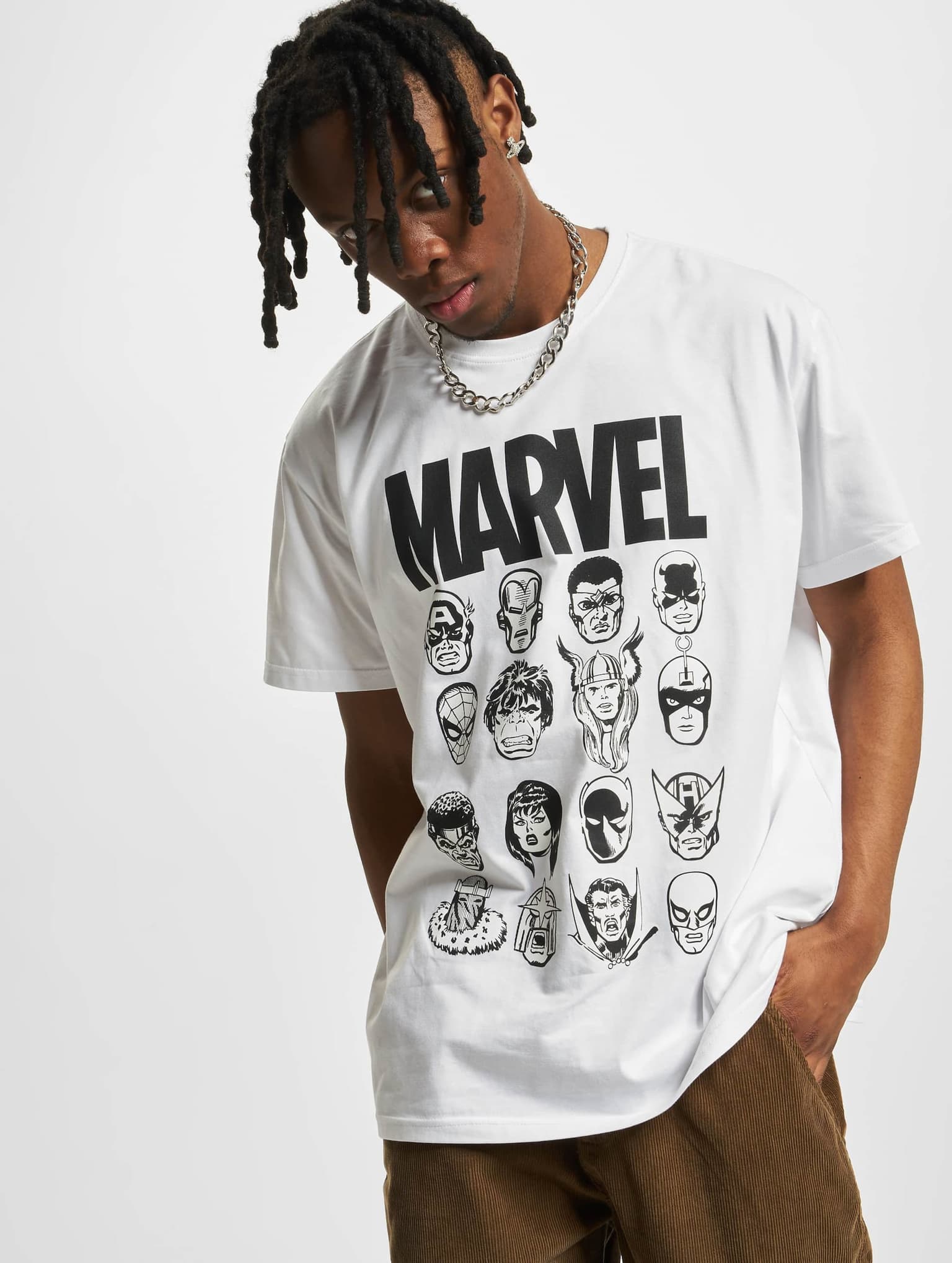 Merchcode Marvel Crew Tee