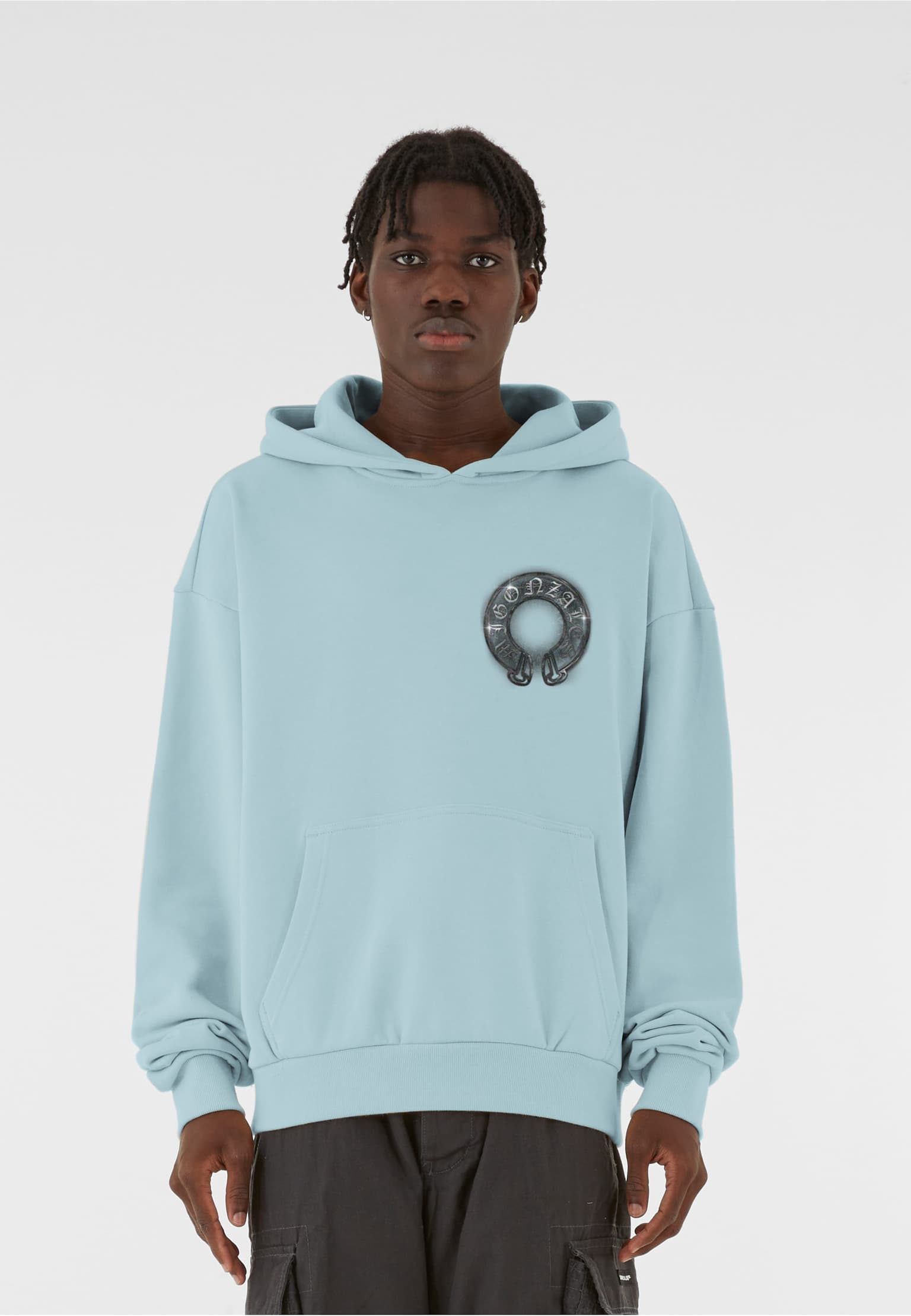 MJ Gonzales MJG Heavy Oversized Hoody - Fallen Angel – Bild 2